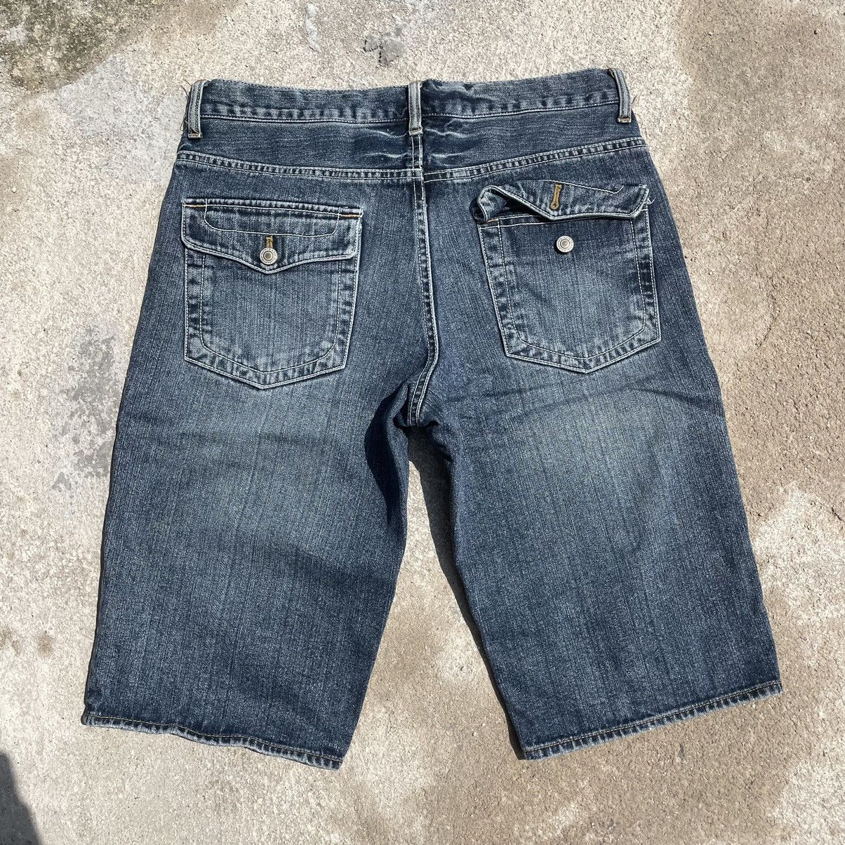 Japanese Brand “ANTI LABEL” DENIM SHORT/JEAN SHORT(JORT) Size US 34 / EU 50 - 3 Thumbnail