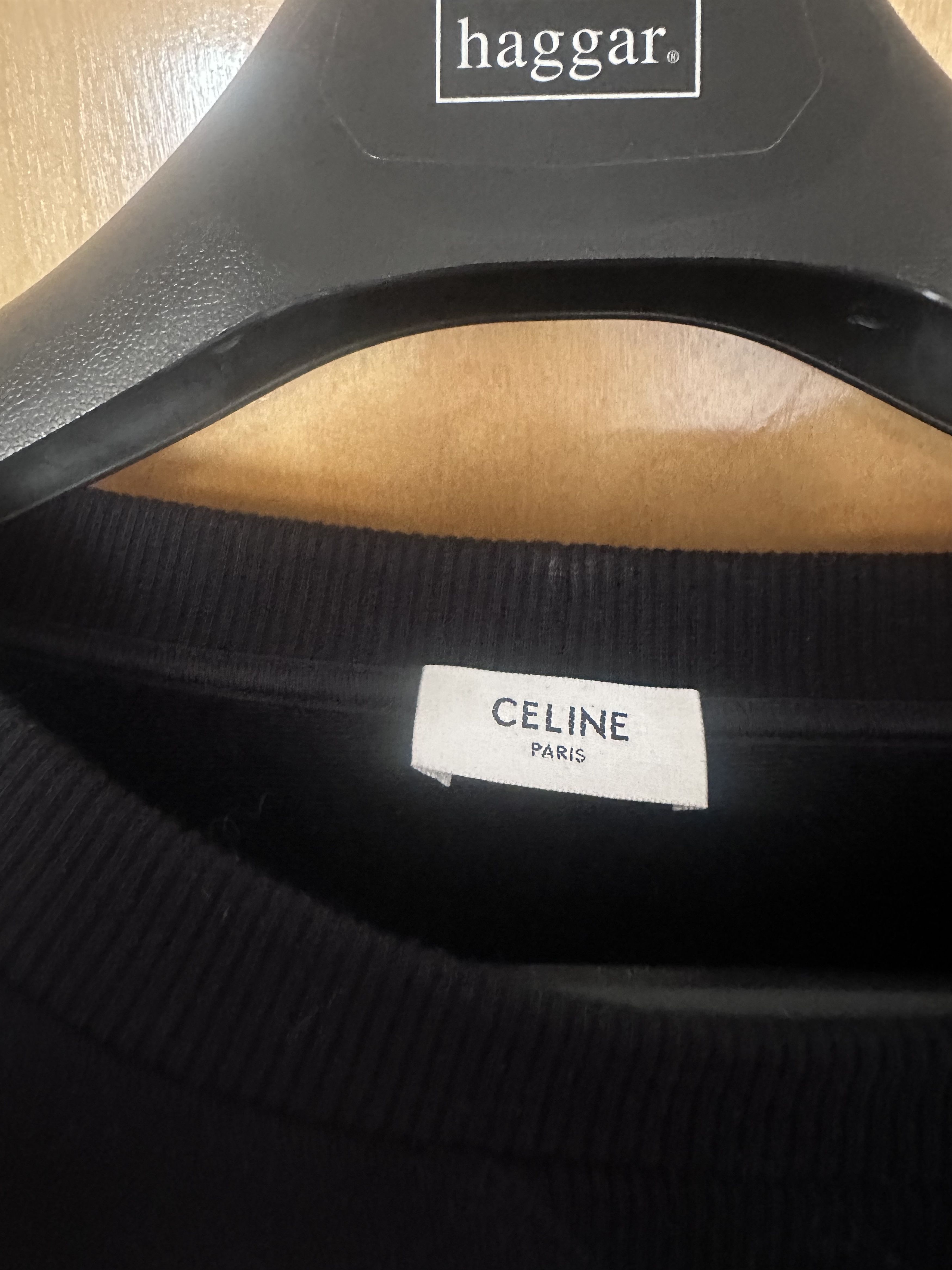 Celine CELINE x Scott Daniel Ellison Black Sweatshirt XXL Size US XXL / EU 58 / 5 - 2 Thumbnail