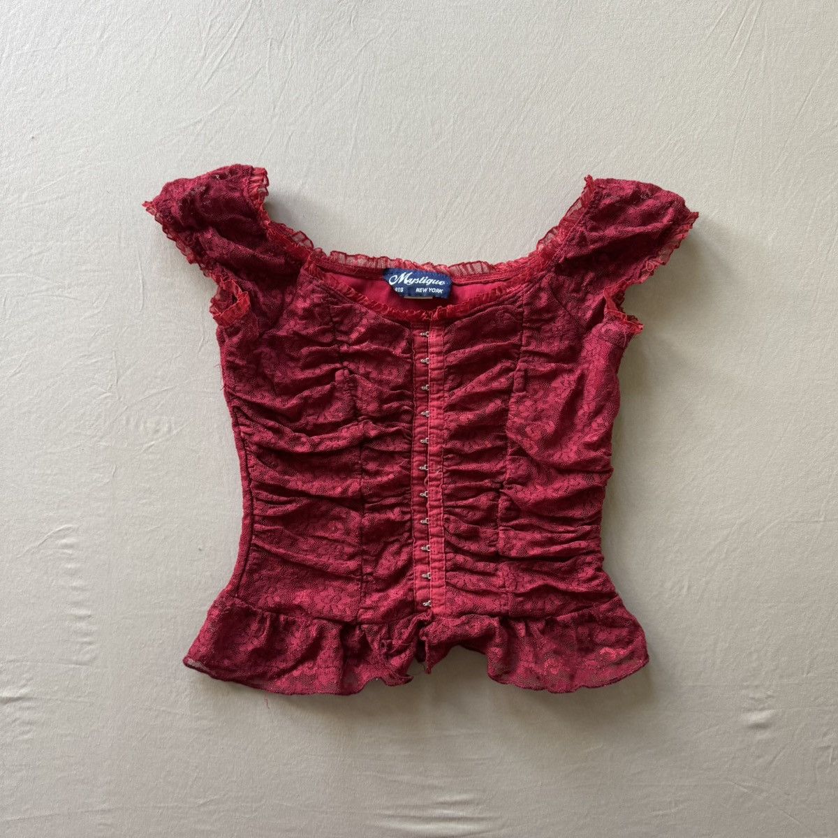 Other Vintage Mystique Turkish Lace Corset Top Size S / US 4 / IT 40 - 1 Thumbnail