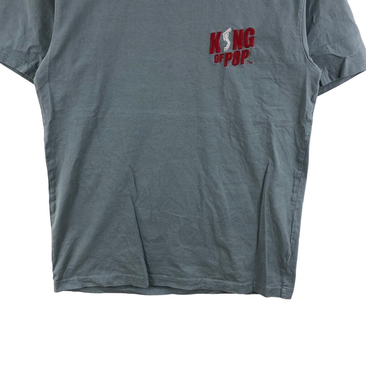 GU GU JAPAN x MICHAEL JACKSON King Of Pop Embossed Tee Shirt Size L / US 10 / IT 46 - 4 Thumbnail