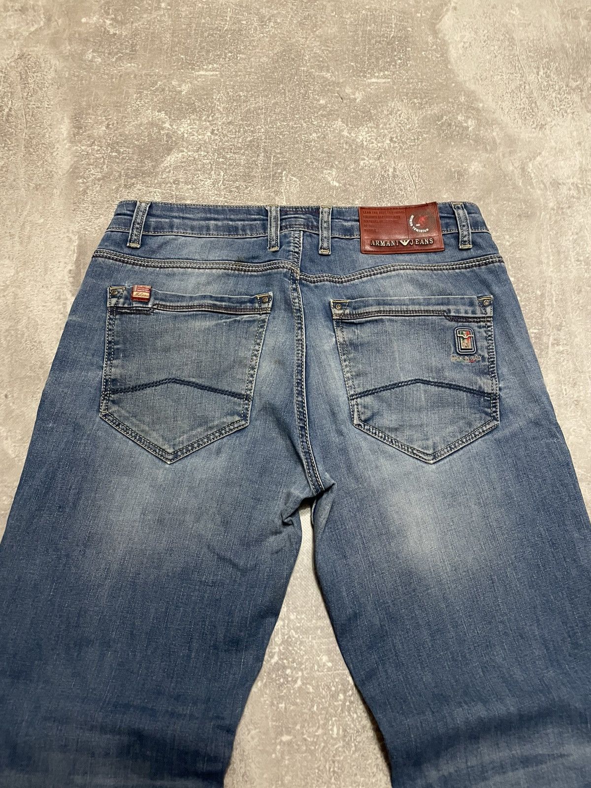 Armani × Vintage Vintage Armani Jeans Denim 33 Size Size US 33 - 2 Thumbnail