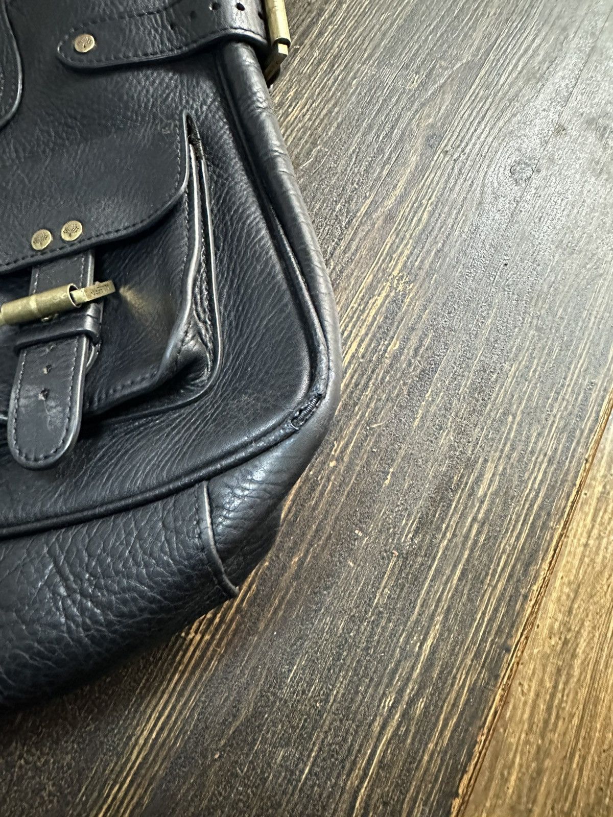 Mulberry Mulberry Annie leather shoulder bag black with tag Size ONE SIZE - 5 Thumbnail