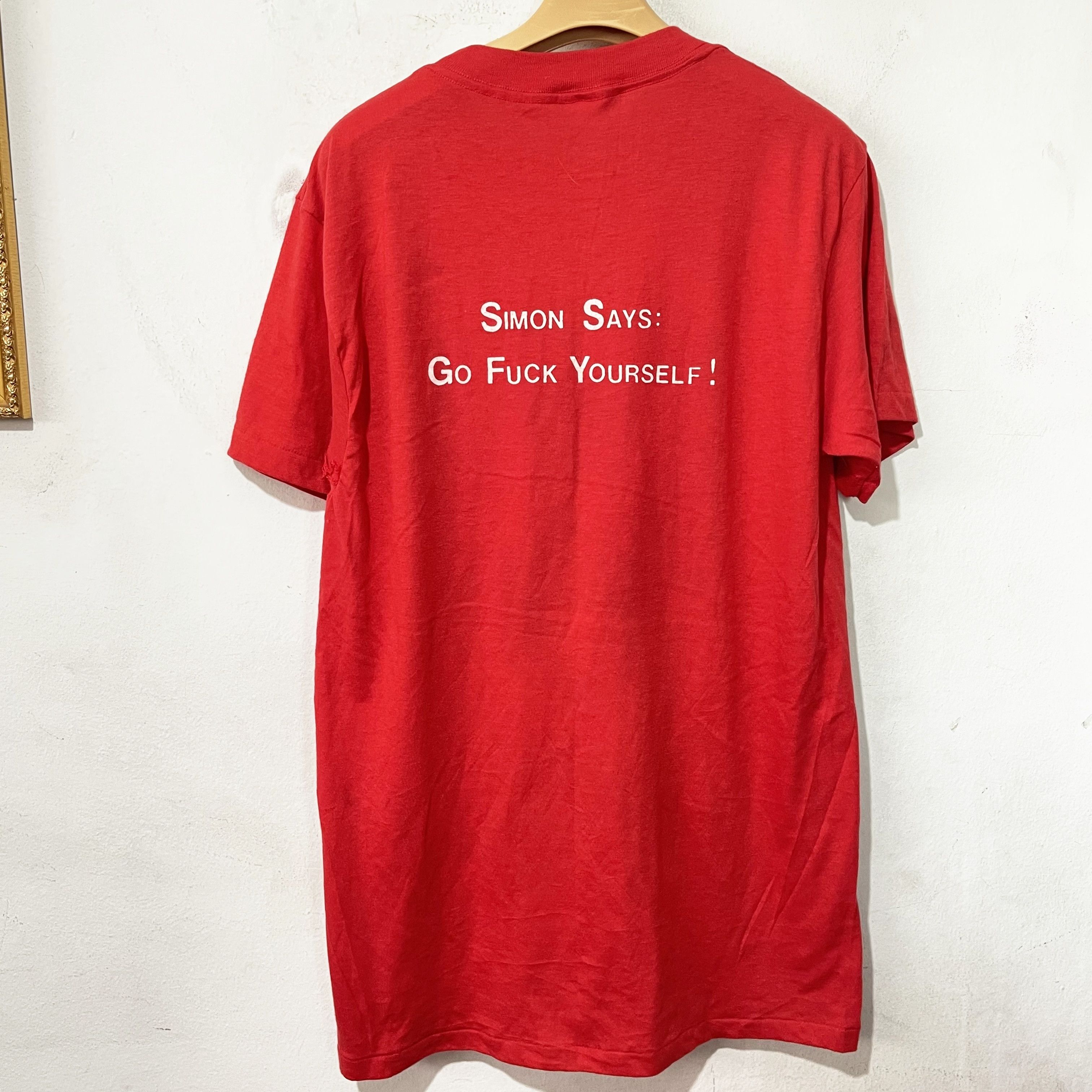 Vintage Vintage 80s George Carlin T-Shirt Size US M / EU 48-50 / 2 - 3 Thumbnail