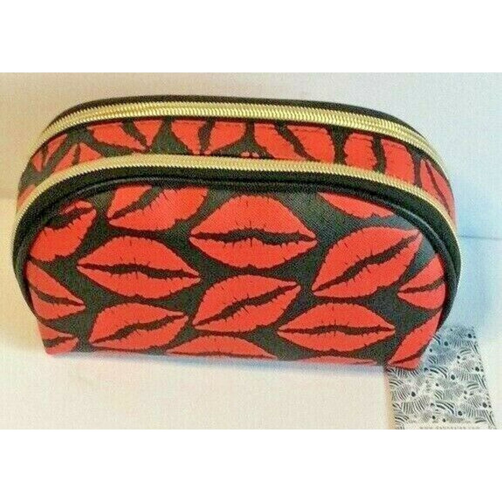 Other Dabney Lee Cosmetics Case size 4 3/4 x 7/3/4 black with Red Size ONE SIZE - 3 Thumbnail