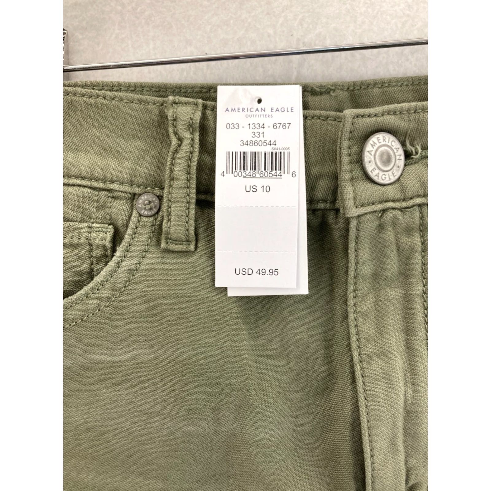 American Eagle Outfitters VINTAGE American Eagle Shorts Womens 10 Distressed Highest Rise Mom NWT Size 32" / US 10 / IT 46 - 7 Thumbnail