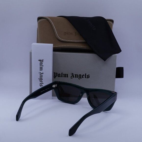 Palm Angels Palm Angels PERI10K MALIBU 5507 Sunglasses Green Cat Eye Size ONE SIZE - 9 Thumbnail