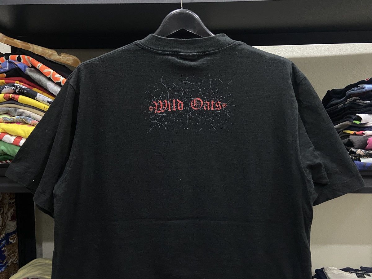 Band Tees × Vintage Rare Vintage 90s Wild Oats Bone Pushead rock Band TShirt Size US L / EU 52-54 / 3 - 11 Thumbnail
