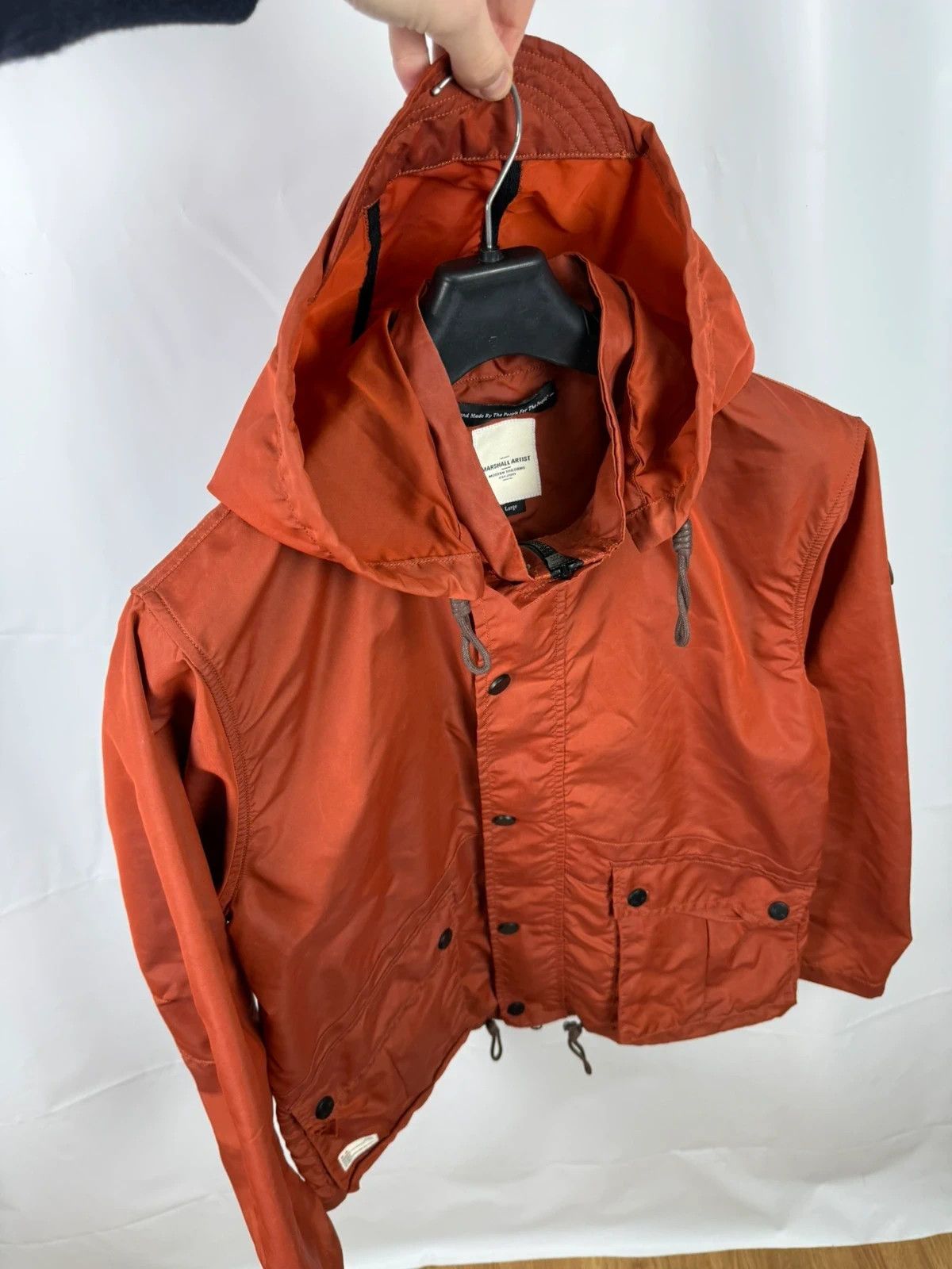 Marshall Artist Marshall Artist Wax Coated Nylon Jacket size L Size US L / EU 52-54 / 3 - 6 Thumbnail