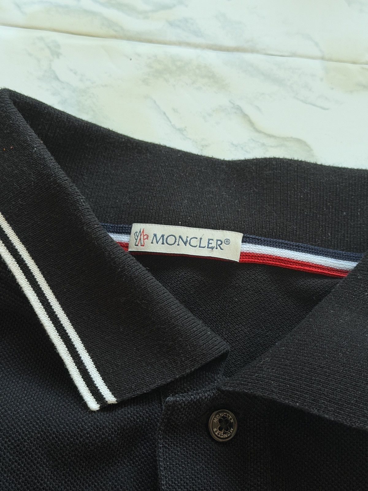 Moncler Moncler Polo Tee Size US S / EU 44-46 / 1 - 5 Thumbnail