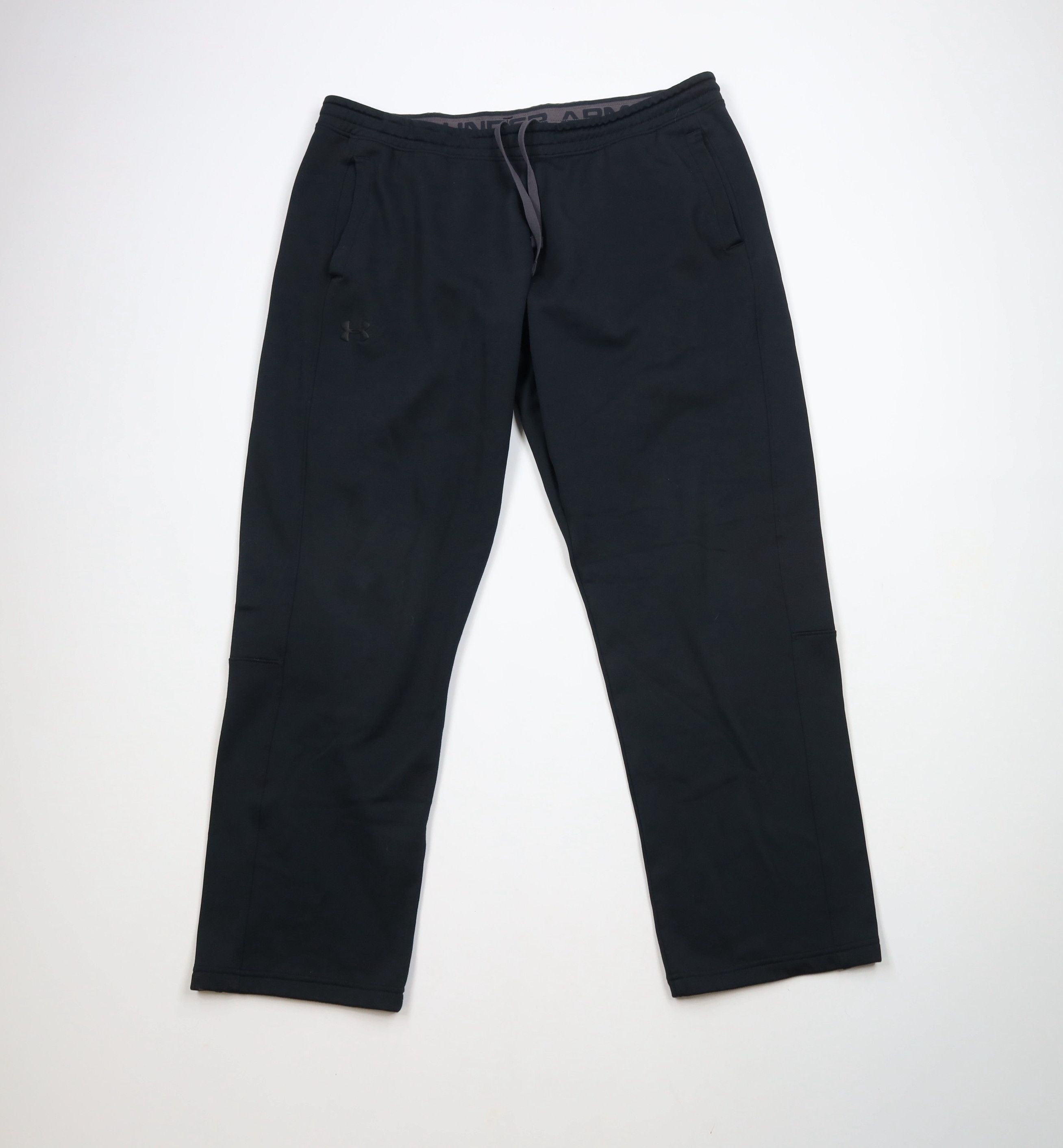 Under Armour × Vintage Under Armour Loose Fit Wide Leg Sweatpants Pants Black Size US 40 / EU 56 - 1 Thumbnail