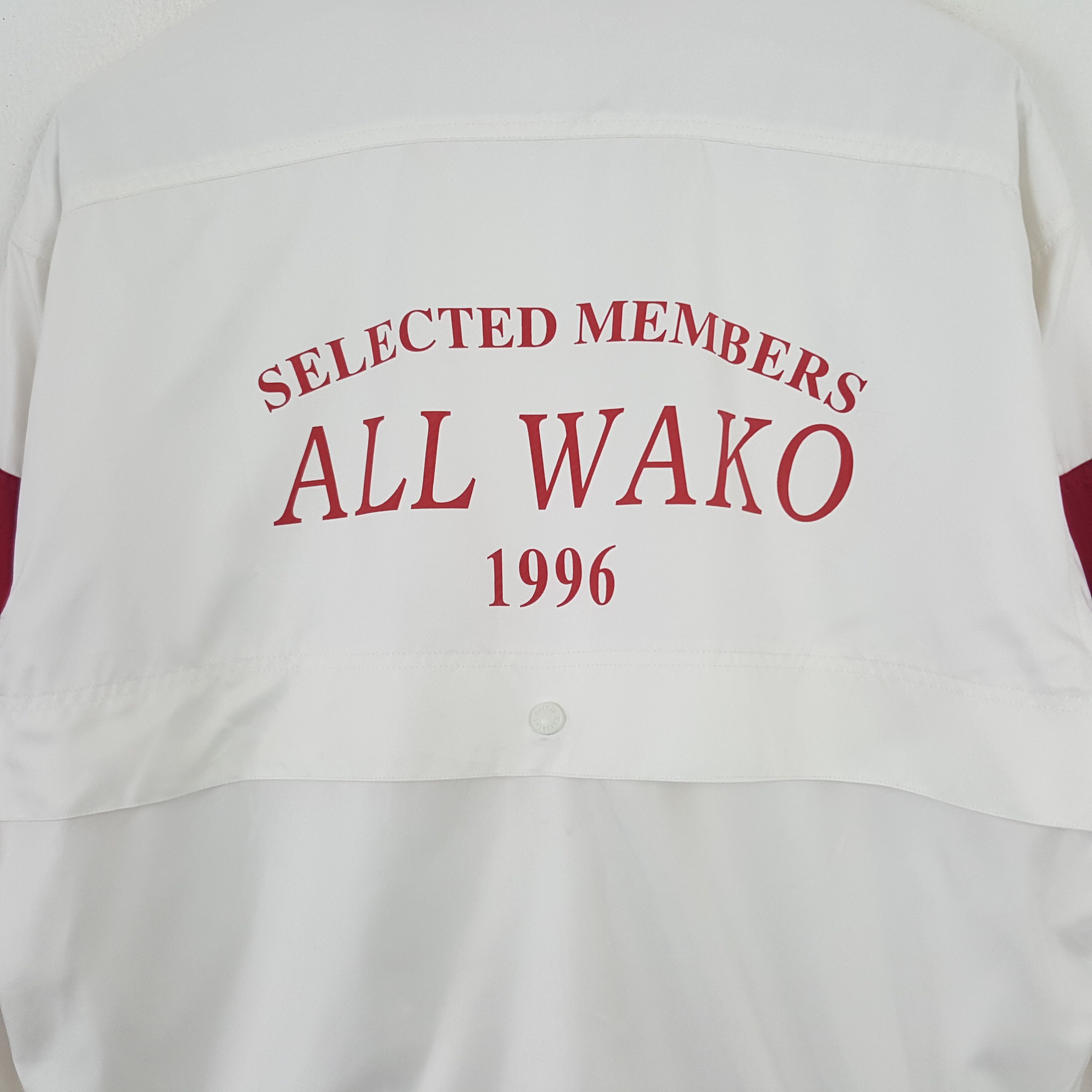 Sergio Tacchini × Vintage Vintage Sergio Tacchini All Wako 1996 Windbreaker Jacket Size US M / EU 48-50 / 2 - 4 Thumbnail
