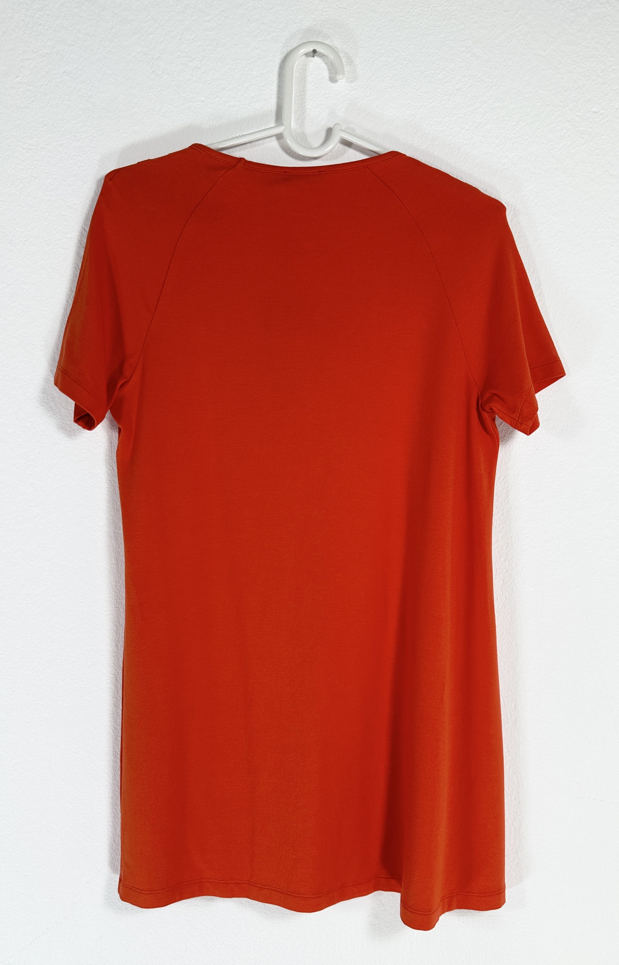 Jil Sander Orange Top T-shirt Size XS / US 0-2 / IT 36-38 - 2 Thumbnail