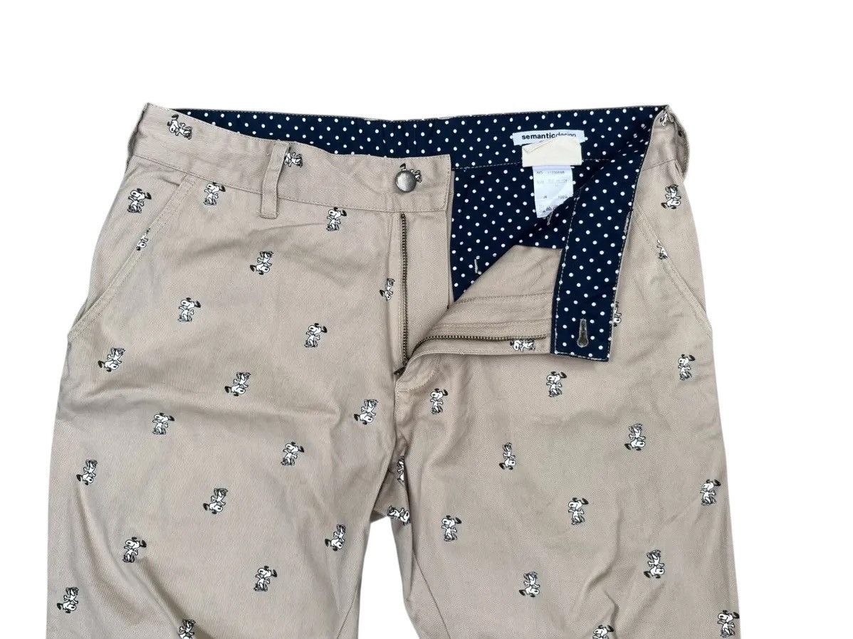 semanticdesign Semantic Design X Vintage Peanuts Full Print 3rd Pants Size US 30 / EU 46 - 7 Thumbnail