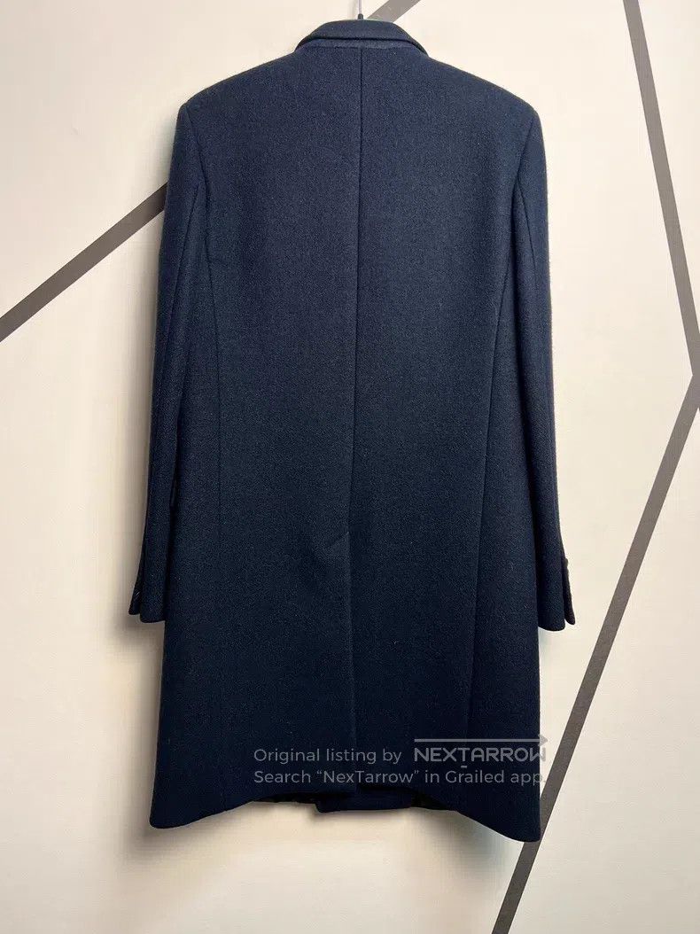Saint Laurent Paris Saint Laurent Paris Wool Double-breasted Gold Buckle Coat Size US L / EU 52-54 / 3 - 2 Thumbnail