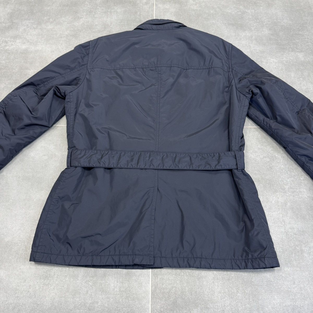 Prada Rare Prada Milano Nylon Navy Blue Jacket Size 50 Size US M / EU 48-50 / 2 - 22 Thumbnail