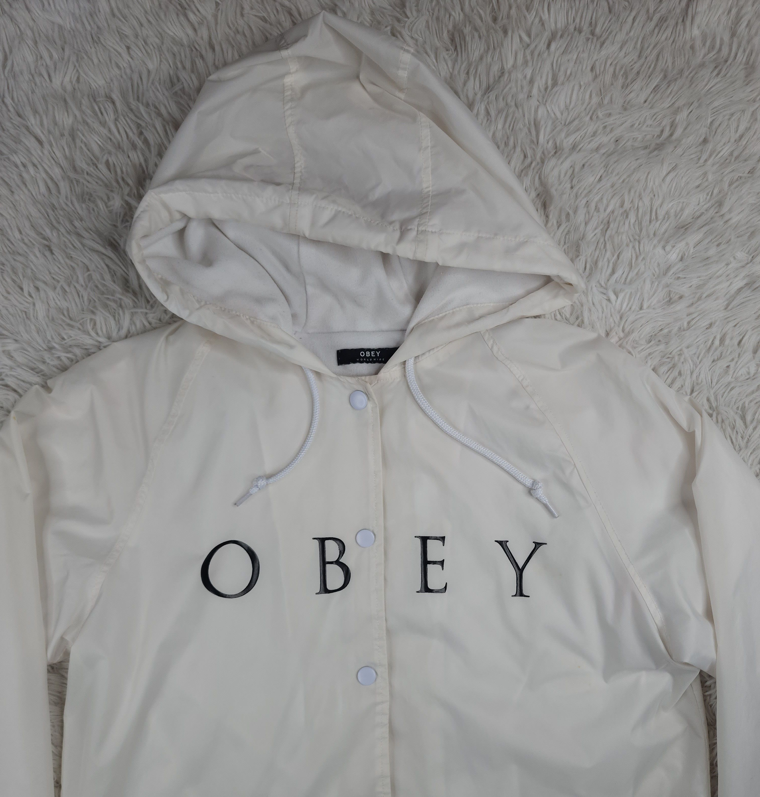 Obey OBEY Worldwide windbreaker buttoned jacket Size US M / EU 48-50 / 2 - 5 Thumbnail