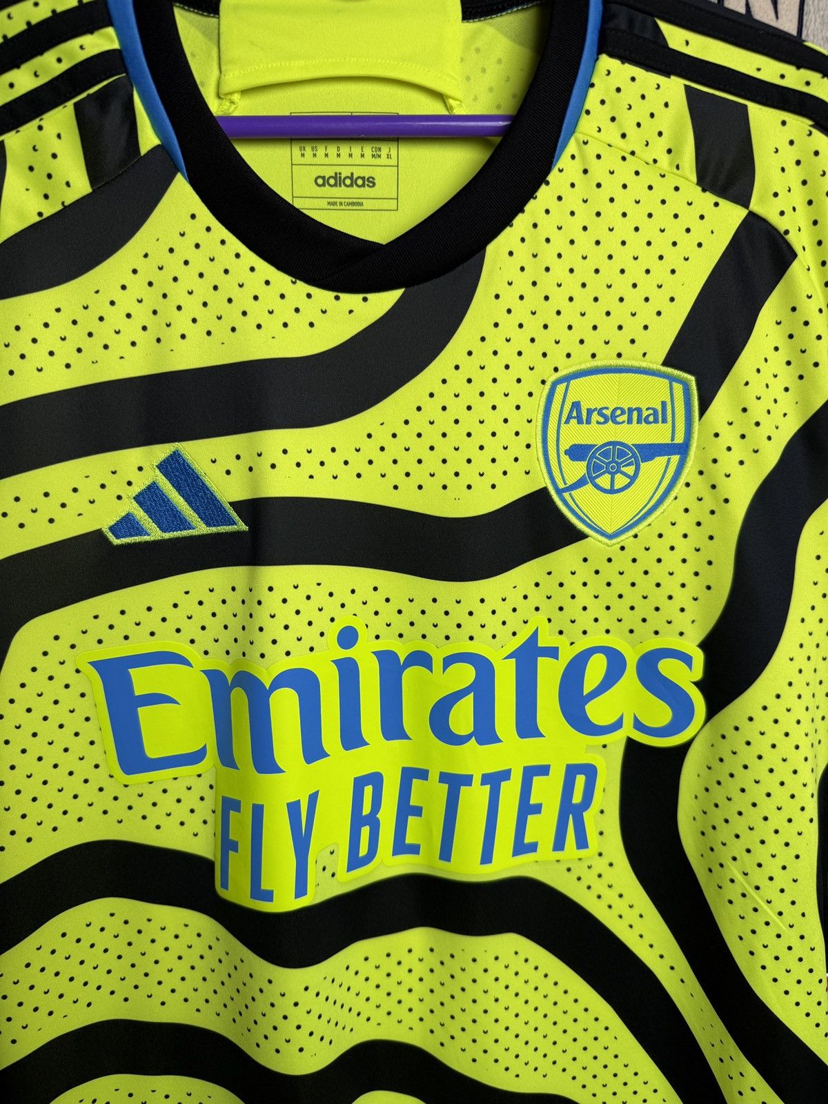 Adidas Vintage Adidas Arsenal Emirates Fly Better Soccer Jersey Size US M / EU 48-50 / 2 - 4 Thumbnail