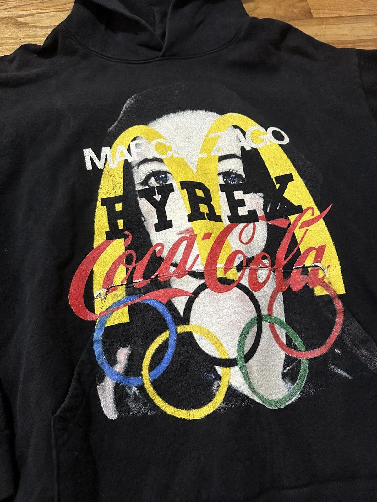 Asspizza × Marcel Zago MARCEL ZAGO 1/2 FEM X HOODIE Size US XL / EU 56 / 4 - 2 Thumbnail
