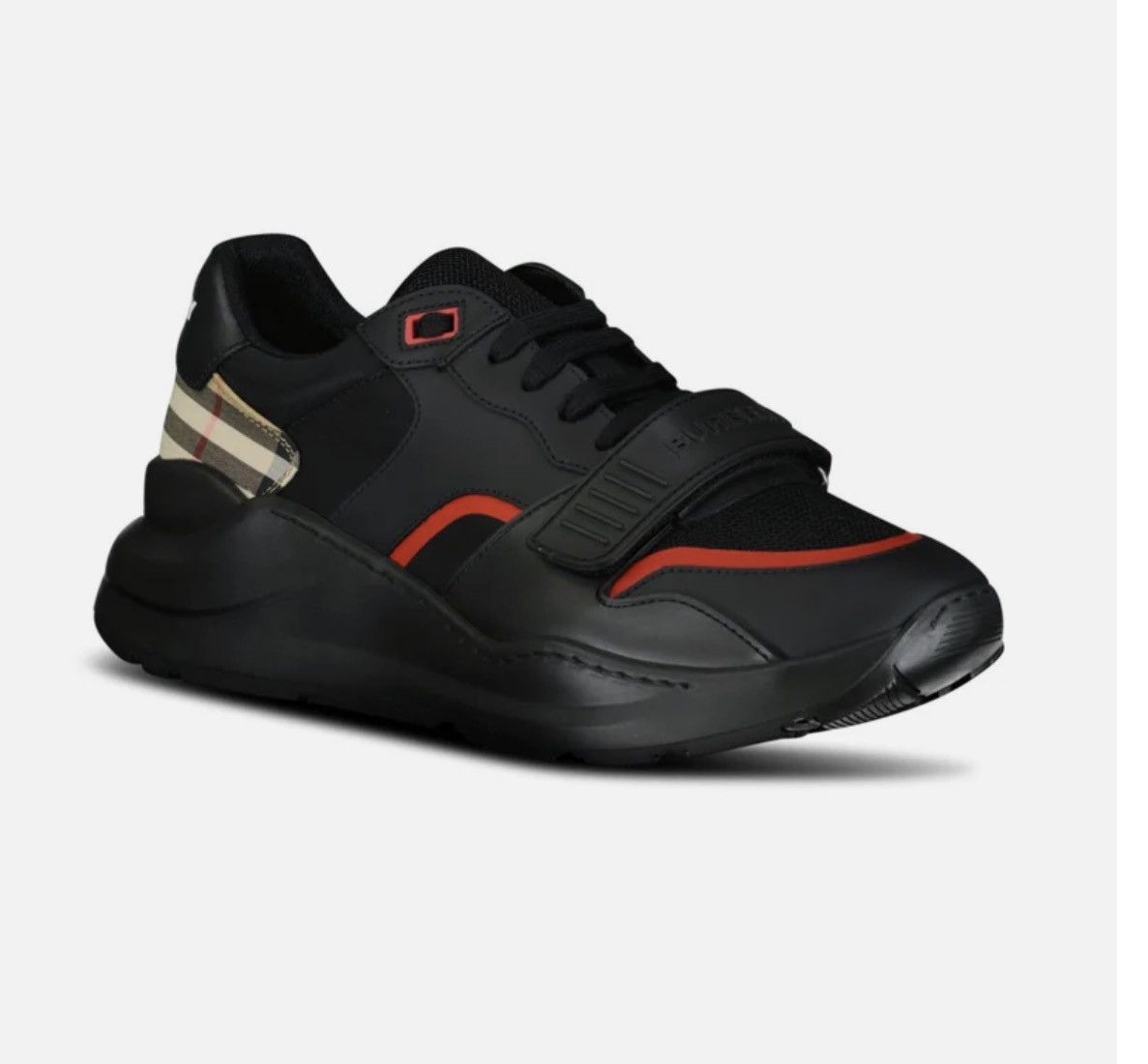 Burberry Burberry Man’s ‘Ramsay Runner’ check sneakers Size US 8 / EU 41 - 2 Thumbnail