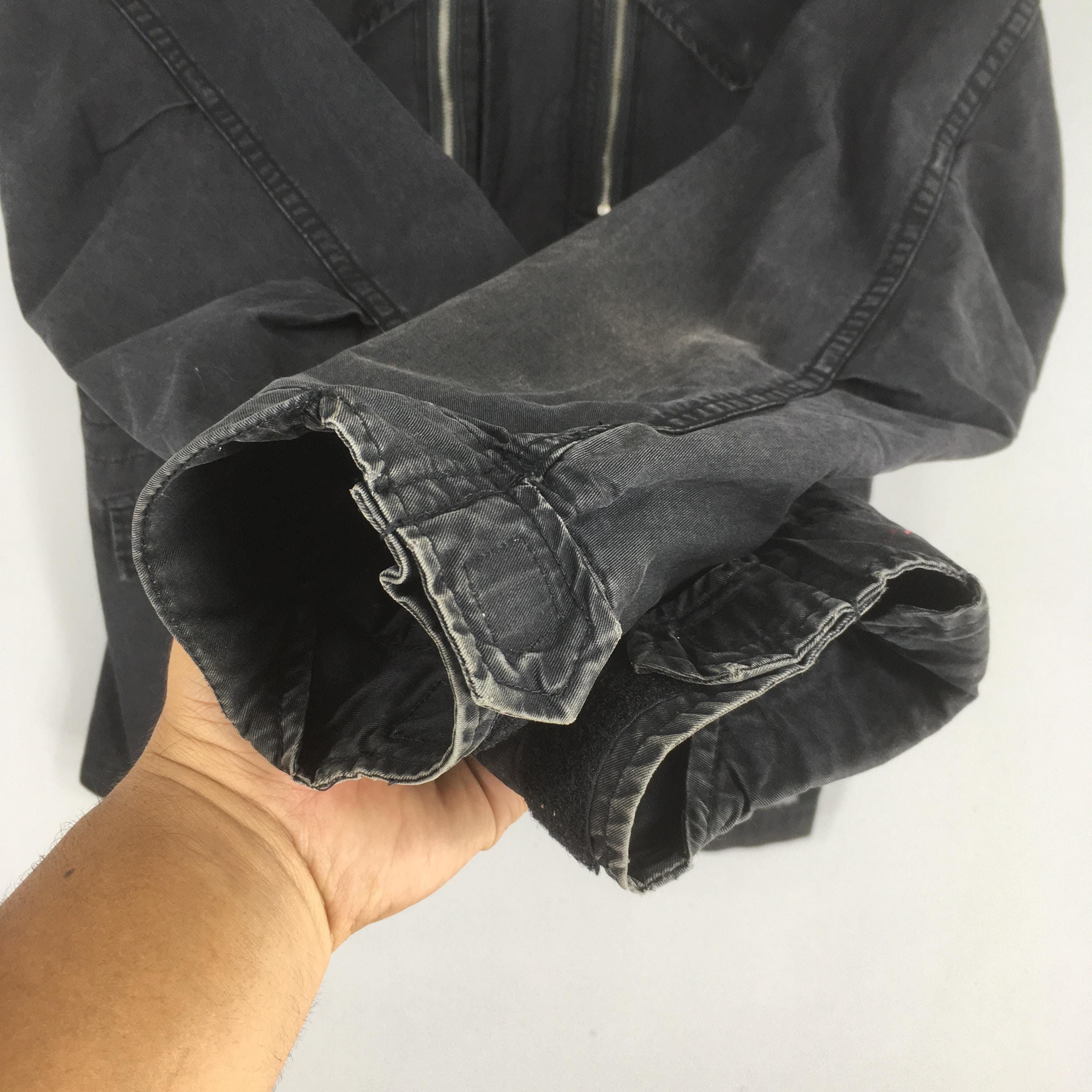 Stussy Vintage Y2K Stussy Gear Black M-65 Field Jacket Medium Size US M / EU 48-50 / 2 - 5 Thumbnail