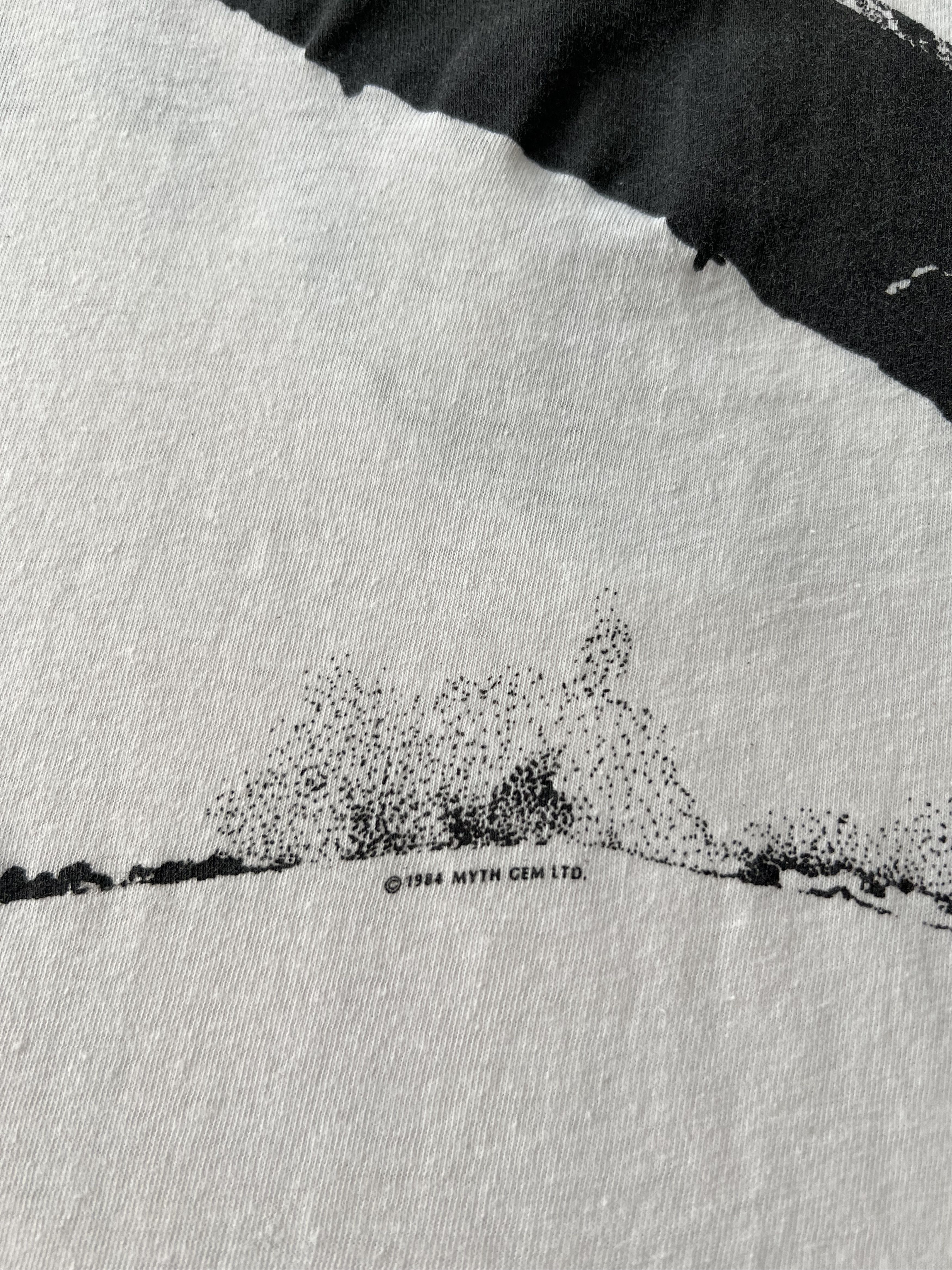 Band Tees Vintage 1984 Led Zeppelin Led Zeppelin I White T-shirt Size US M / EU 48-50 / 2 - 6 Thumbnail