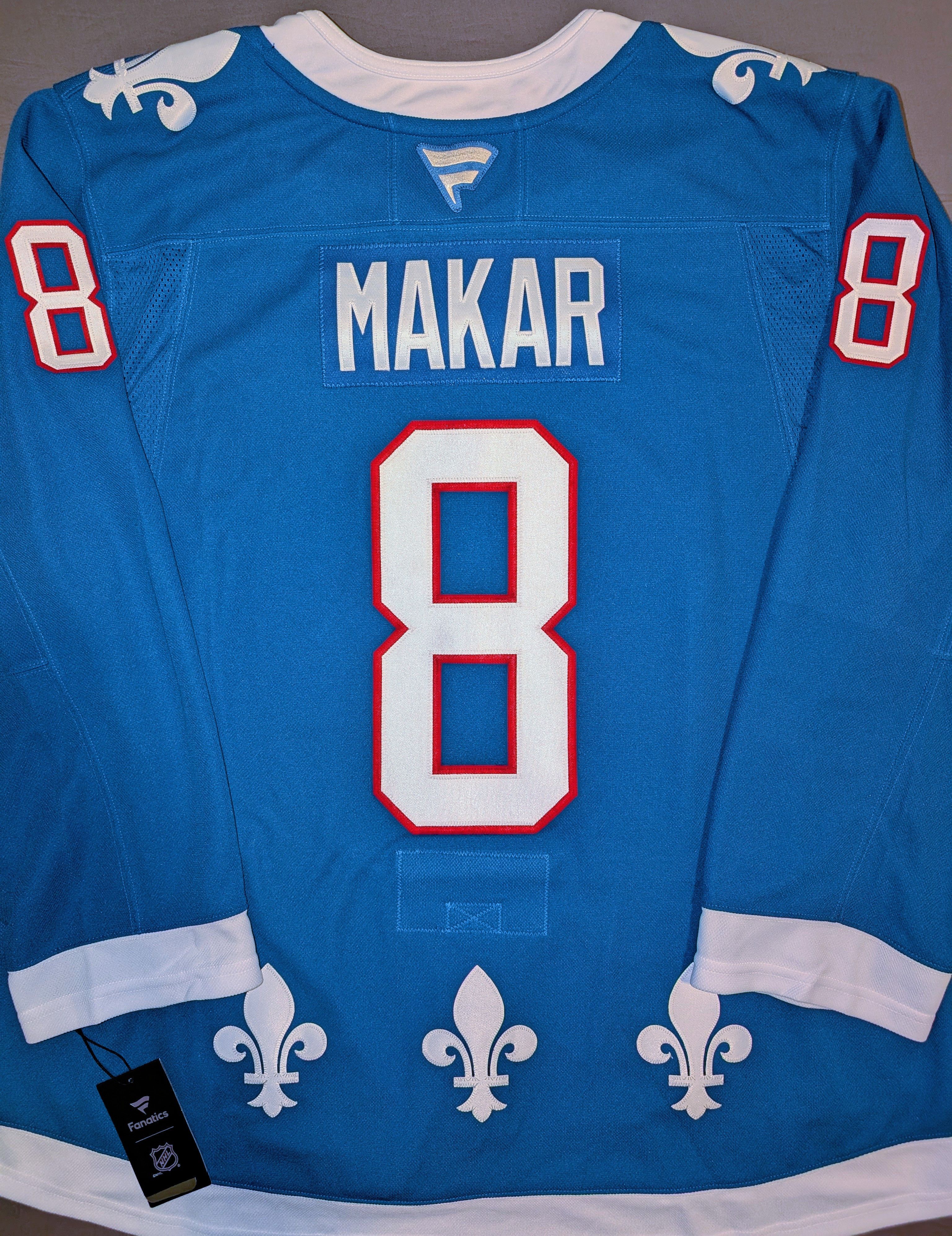 NHL Cale Makar Colorado Avalanche Nordiques jersey Fanatics sz60 Size US XXL / EU 58 / 5 - 1 Thumbnail