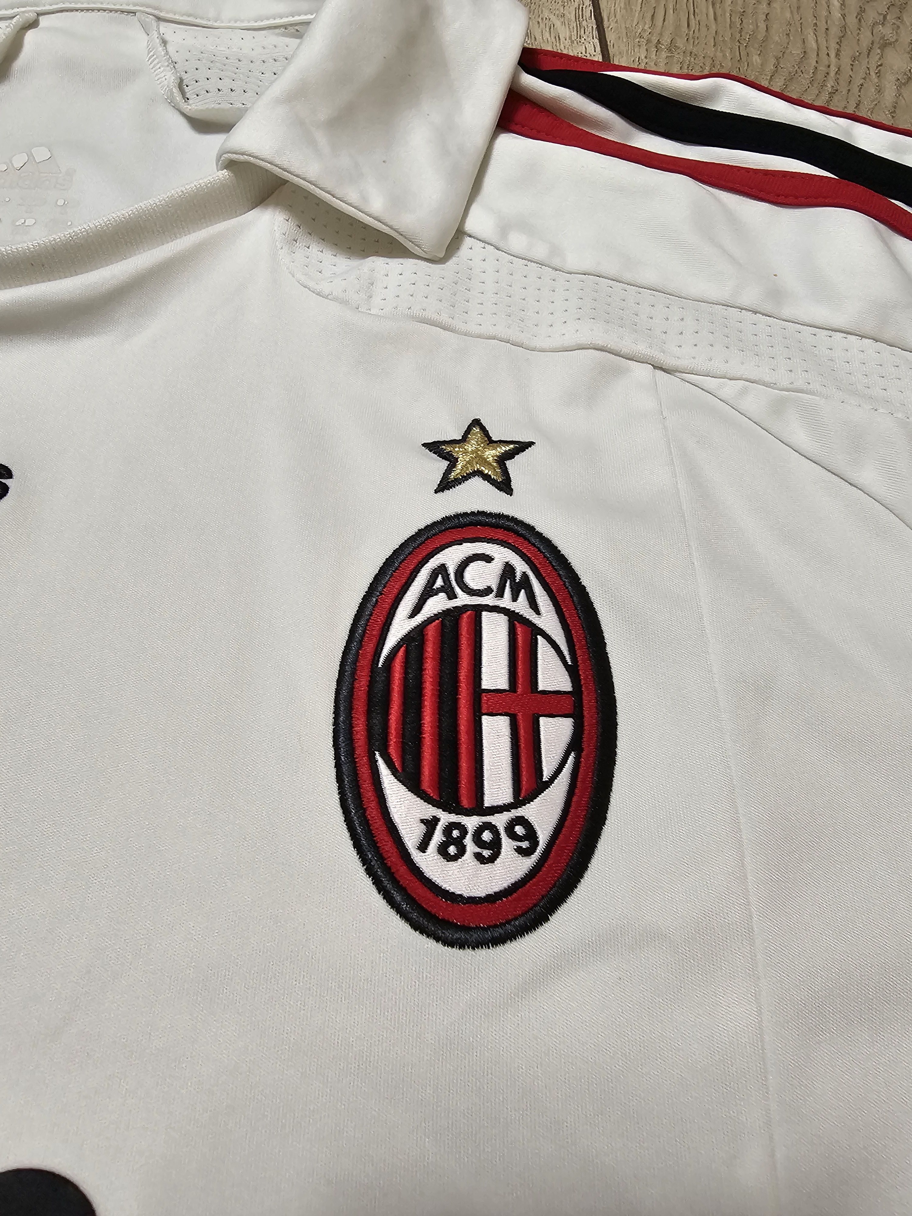 Adidas AC MILAN 2007 2008 AWAY VINTAGE FOOTBALL SHIRT SOCCER JERSEY Size US L / EU 52-54 / 3 - 4 Thumbnail