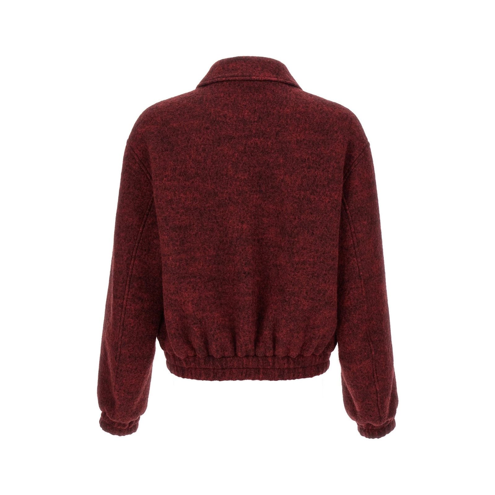 Jil Sander JIL SANDER Bordeaux Wool Bomber Jacket New & Authentic (Men' Size US XS / EU 42 / 0 - 2 Thumbnail
