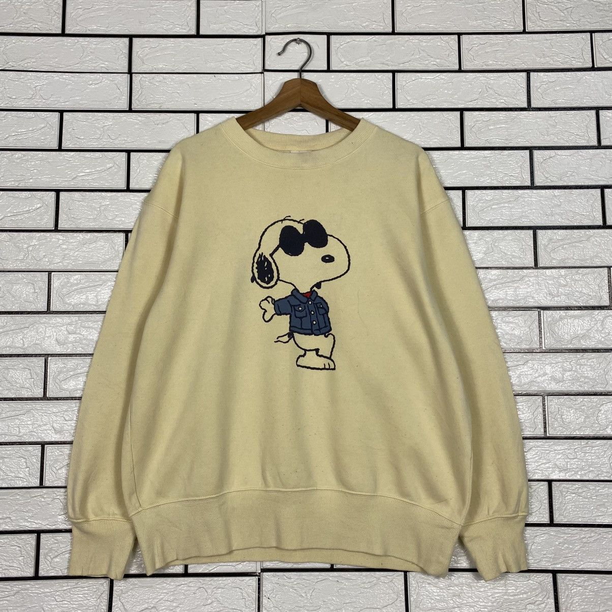 Japanese Brand Vintage Sweatshirt Peanuts Big Logo Size US M / EU 48-50 / 2 - 2 Thumbnail