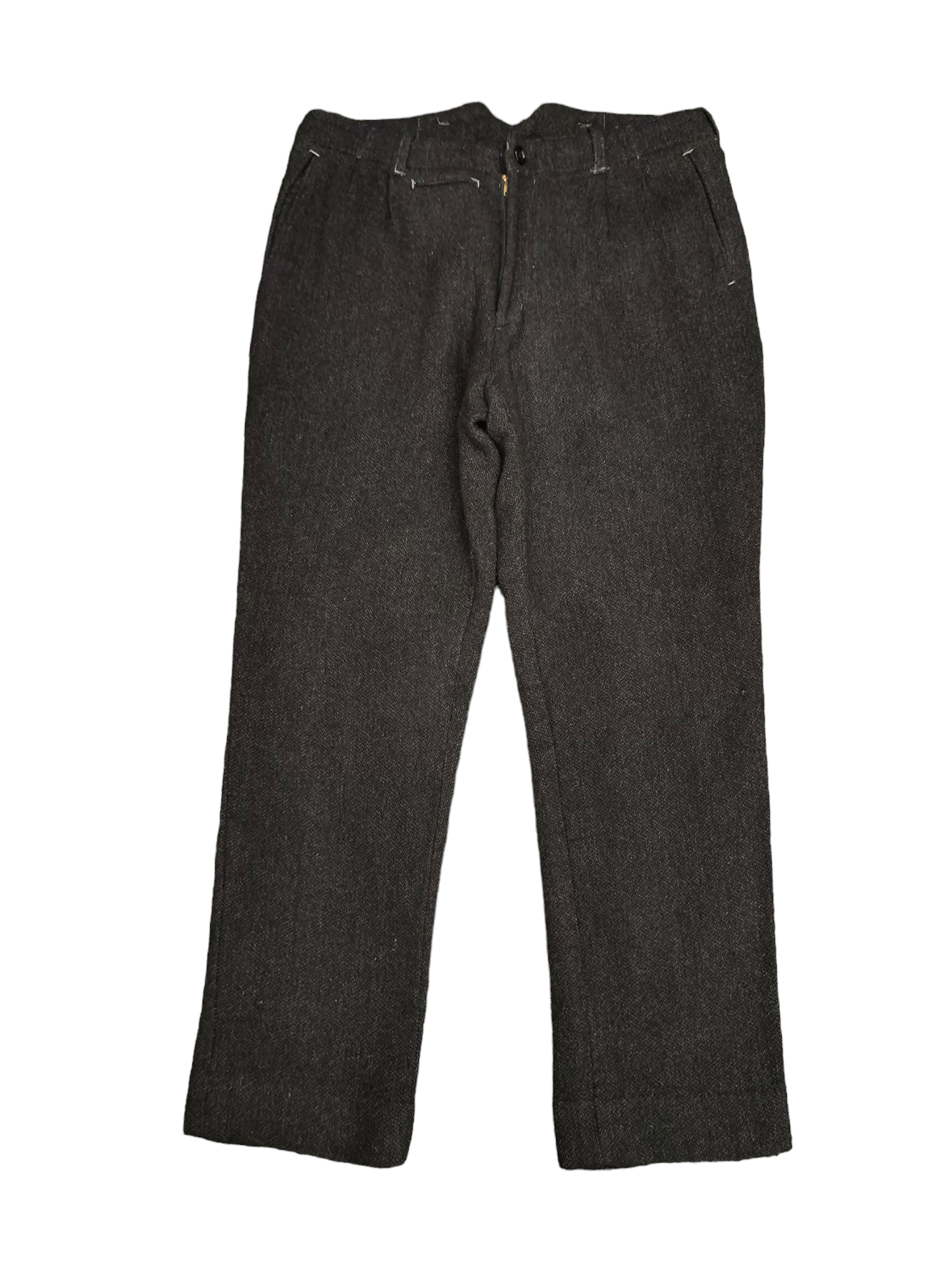 Japanese Brand EEL Japan Buckle Side Wool Pants Wwii Military Style Size US 33 - 1 Thumbnail