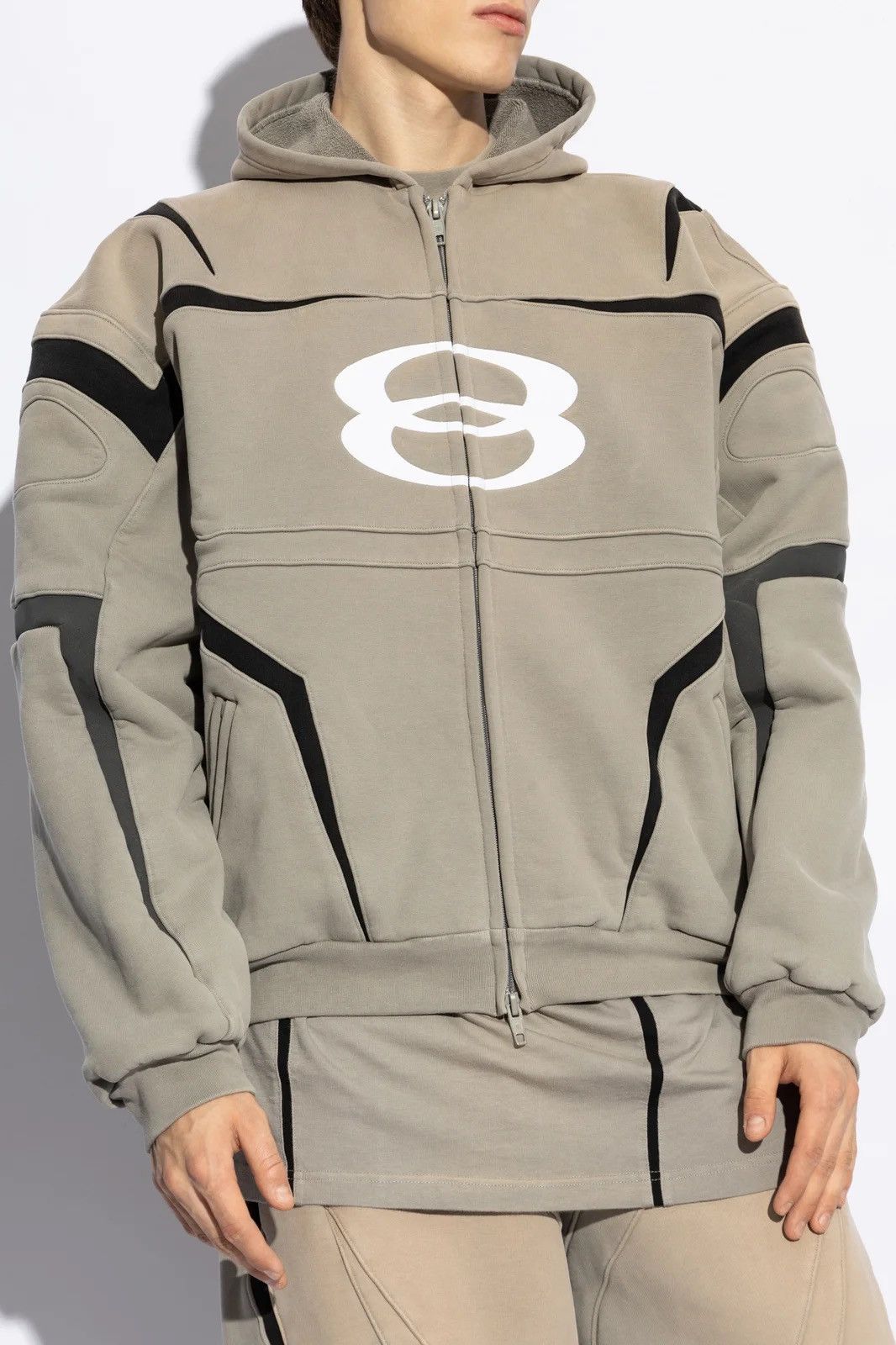 Balenciaga ❌SOLD OUT EVERYWHERE ❌ Biker Unity Zip Up Hooded Jacket Size US XL / EU 56 / 4 - 2 Thumbnail