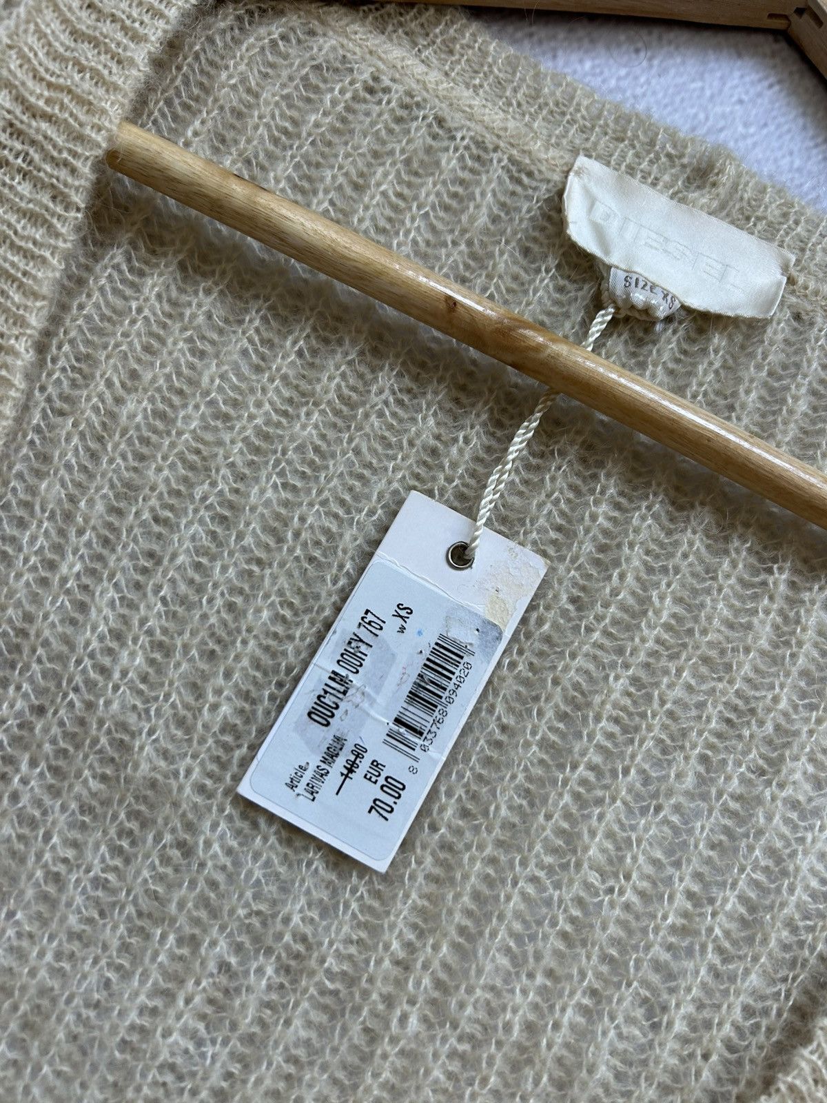 Diesel × Vintage Diesel Vintage Y2K x Avantgarde women's cardigan size XS Size XS / US 0-2 / IT 36-38 - 6 Thumbnail