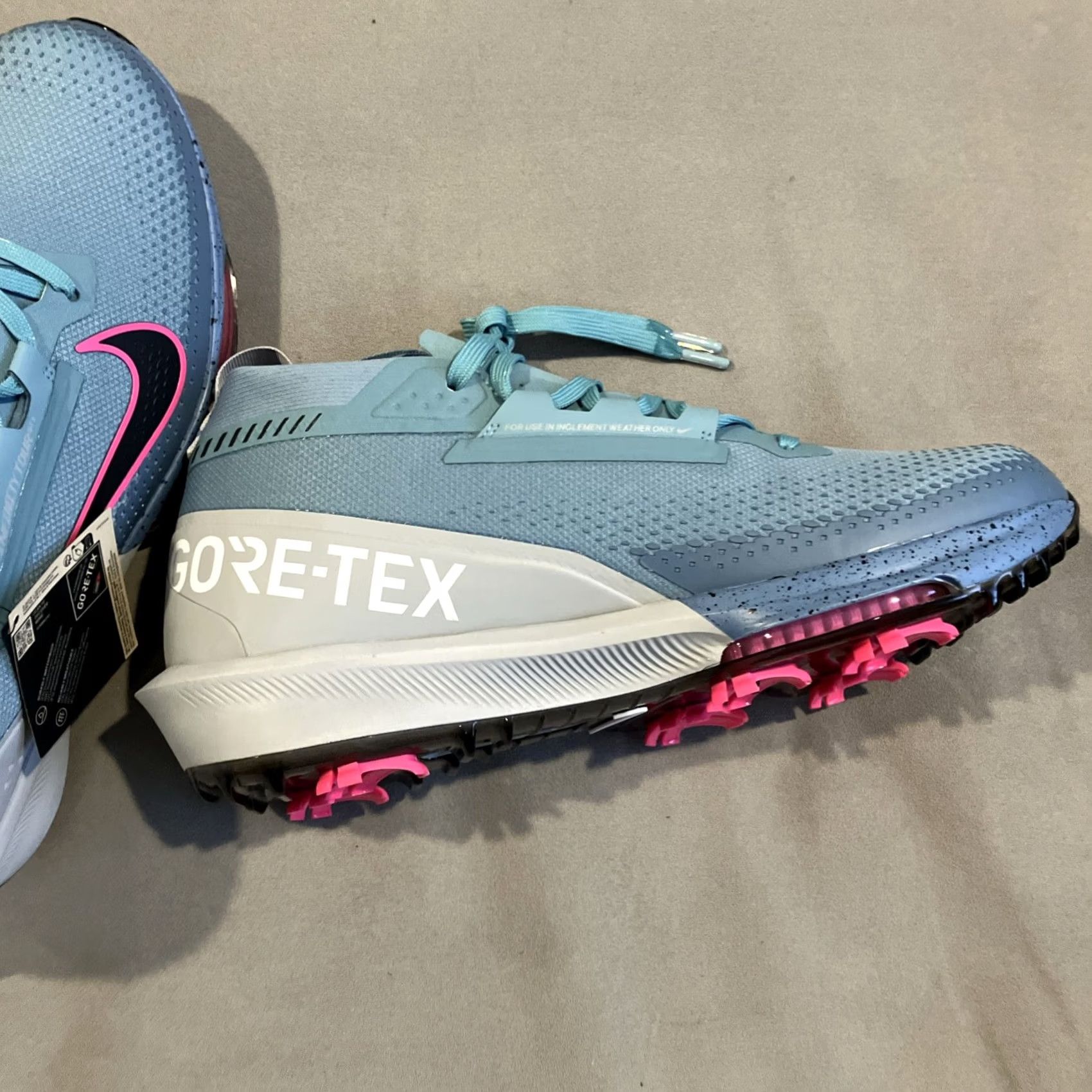 Nike Nike Air Zoom Infinity Tour 2 Golf GORE-TEX Turquoise Hyper Pink Size 12 Mens Shoes Size US 12 / EU 45 - 5 Thumbnail
