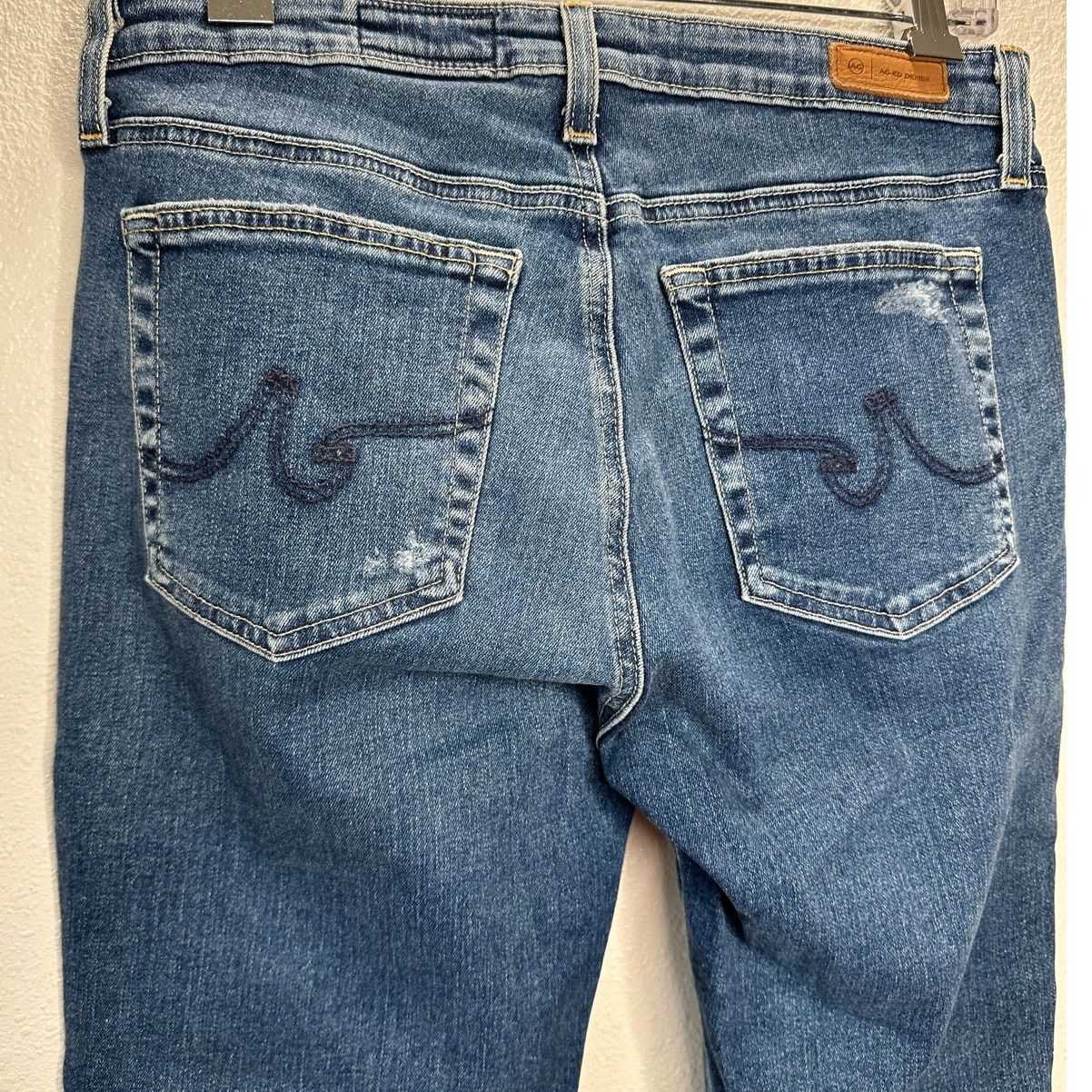 AG Adriano Goldschmied AG-ED Adriano Light Wash Prima Crop Cigarette Leg Jean 30 Size 30" / US 8 / IT 44 - 9 Thumbnail