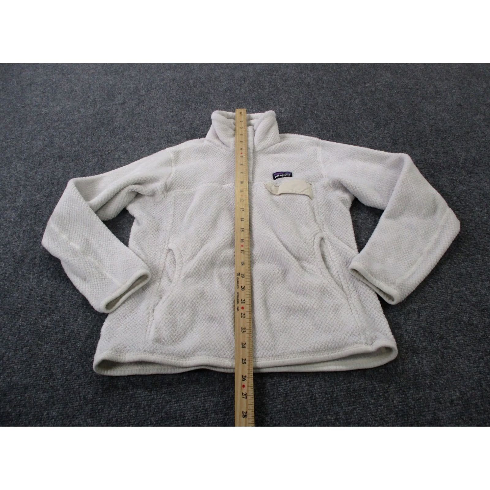 Patagonia Patagonia Jacket Women S Snap Fleece White Outdoor Casual 25442 Size S / US 4 / IT 40 - 3 Thumbnail