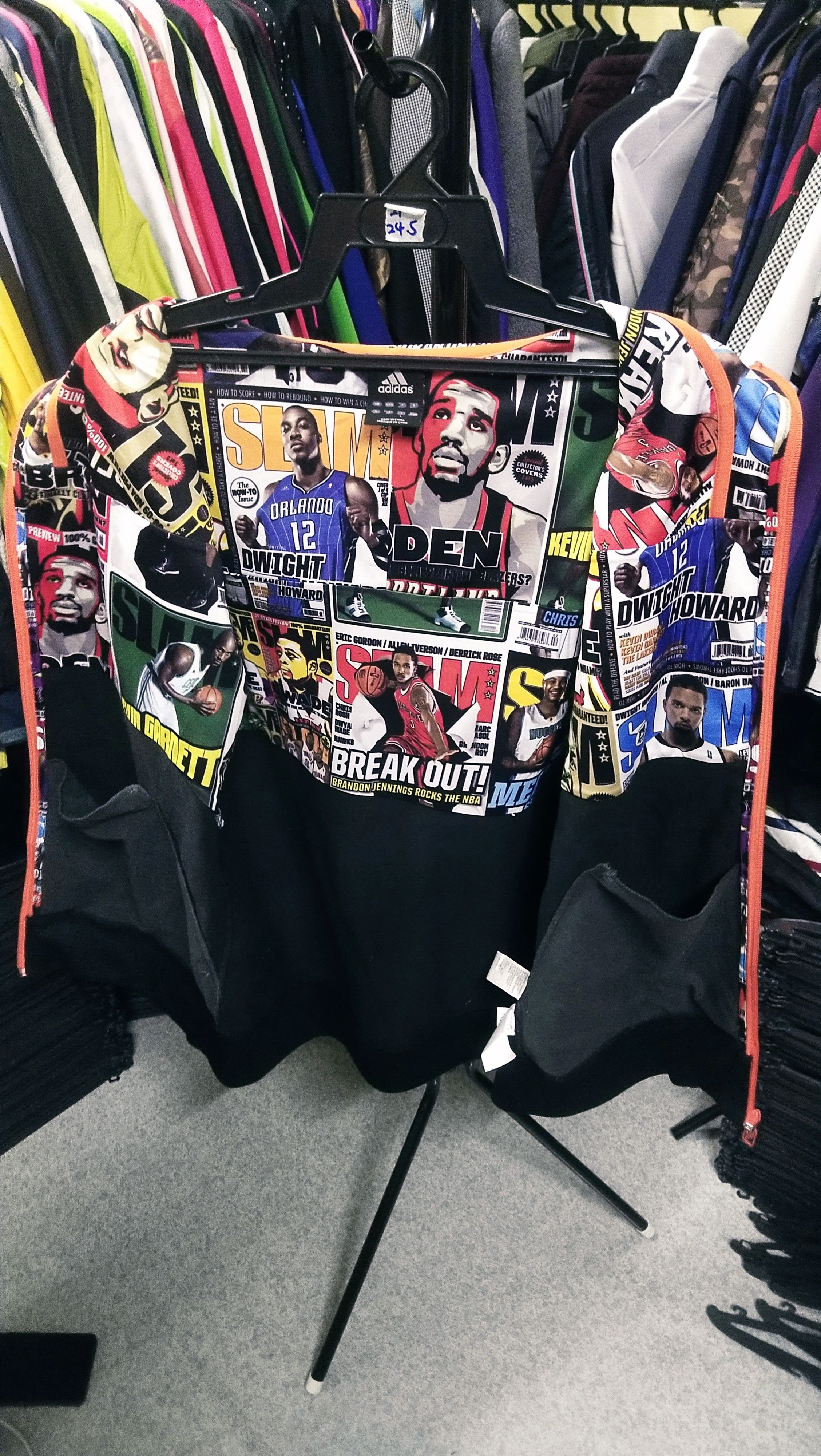 Adidas × NBA 🔥 Rare Adidas NBA SLAM Hoodie Size US L / EU 52-54 / 3 - 8 Thumbnail