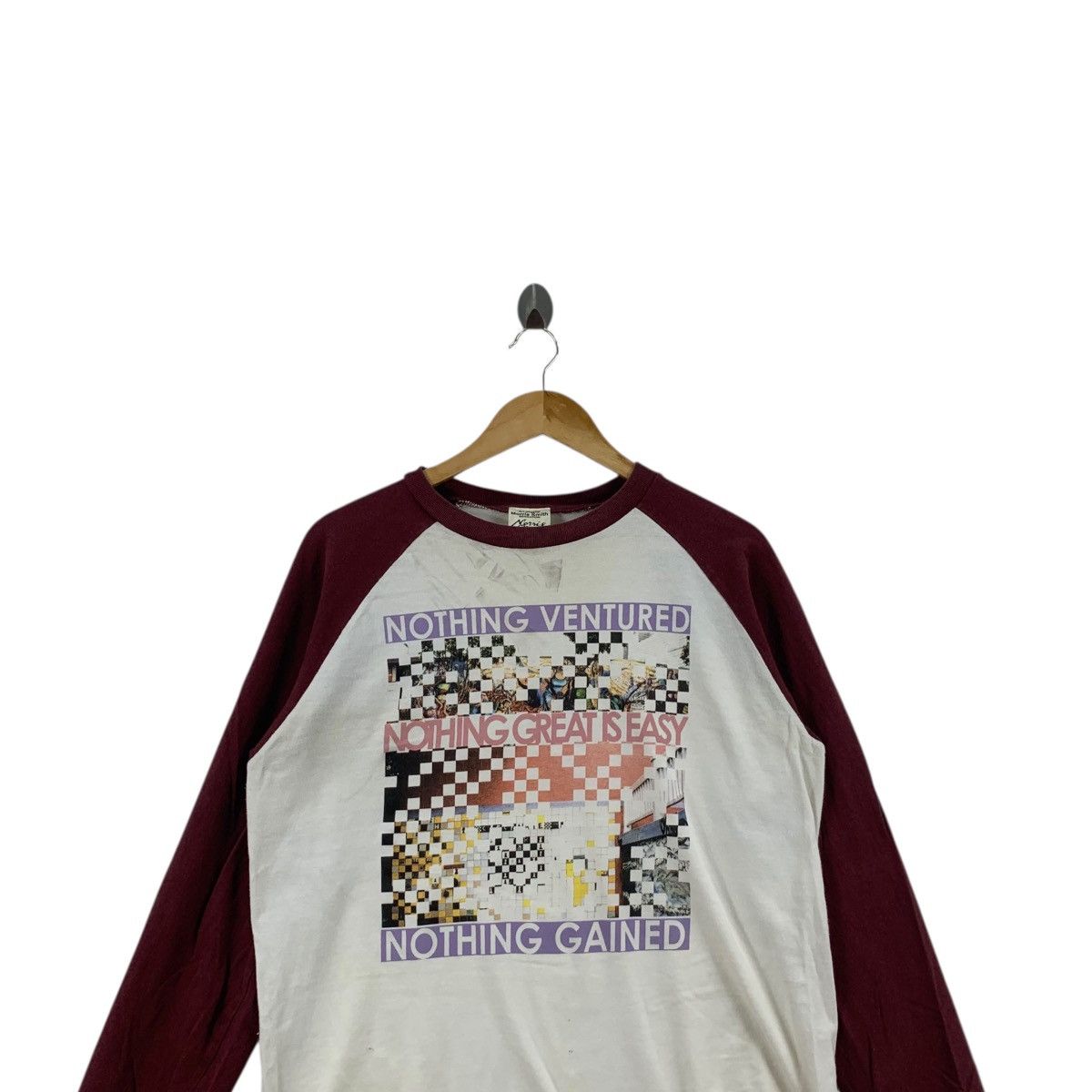 Other MORRIS SMITH x FOX GLOVE Art Director Raglan Tee Shirt Top Size L / US 10 / IT 46 - 2 Thumbnail
