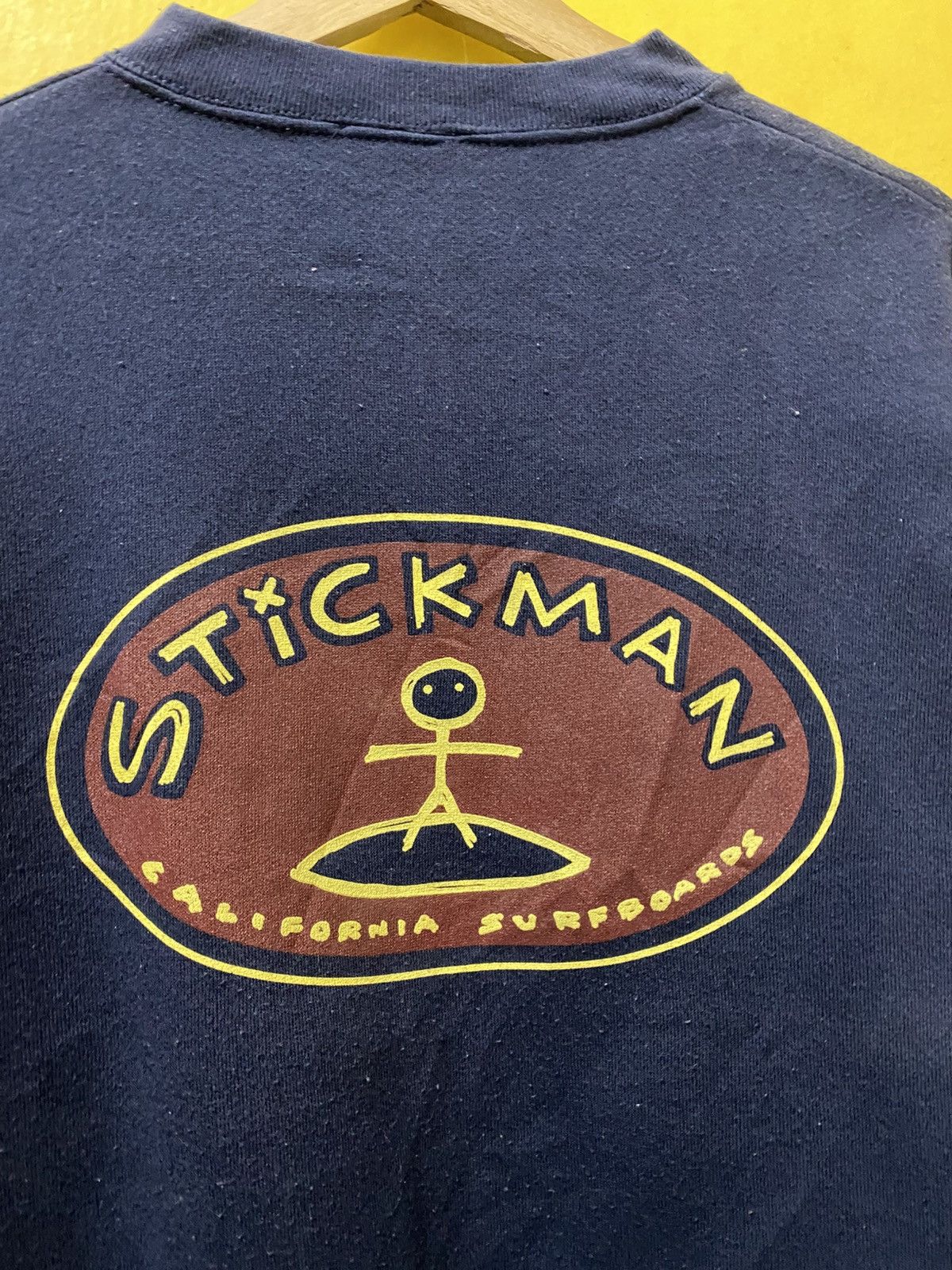 The Unbranded Brand Stickman California Surfboard Sweatshirt Size US S / EU 44-46 / 1 - 4 Thumbnail