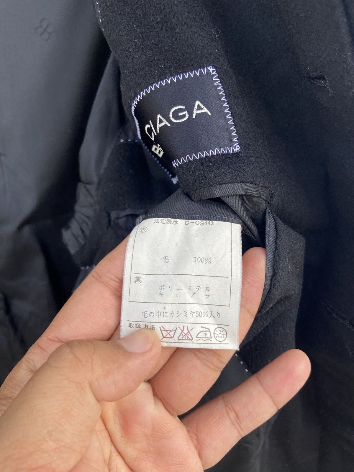 Balenciaga × Vintage Vintage Balenciaga Cashmere Overcoat Size US M / EU 48-50 / 2 - 8 Thumbnail
