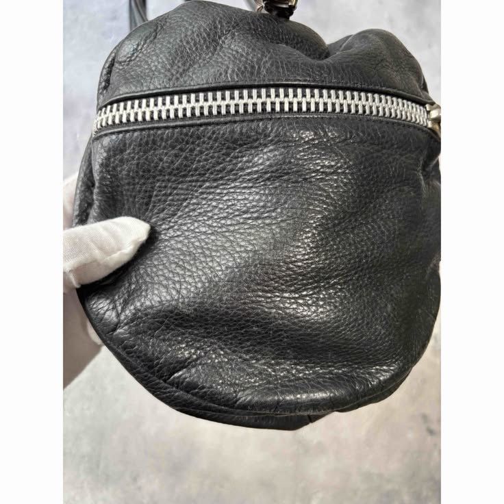 Chrome Hearts CH Duffle Tiny Leather Boston Bag Size ONE SIZE - 3 Thumbnail