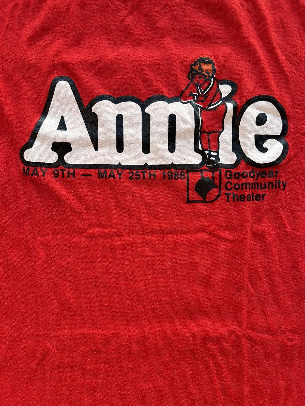 Vintage 1986 Annie Play Tee Size US XL / EU 56 / 4 - 3 Thumbnail
