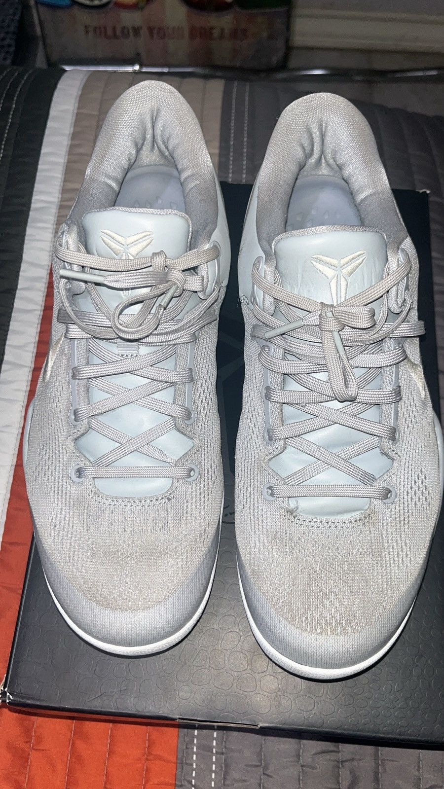 Nike Nike Kobe 8 Protro “Wolf Grey” Size US 10 / EU 43 - 3 Thumbnail