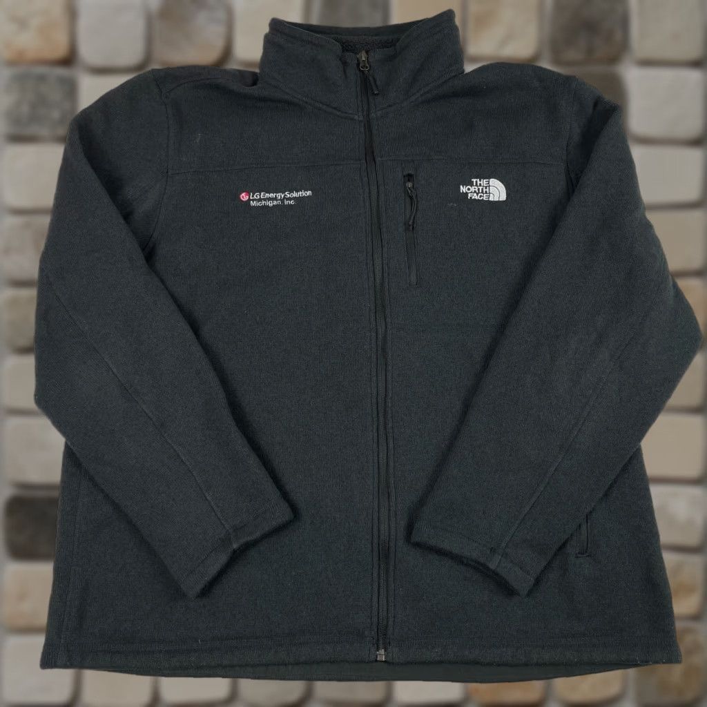 The North Face The North Face Jacket Mens 2XL XXL Black Gordon Lyons Full Zip Fleece Hiking Ski Size US XXL / EU 58 / 5 - 1 Thumbnail