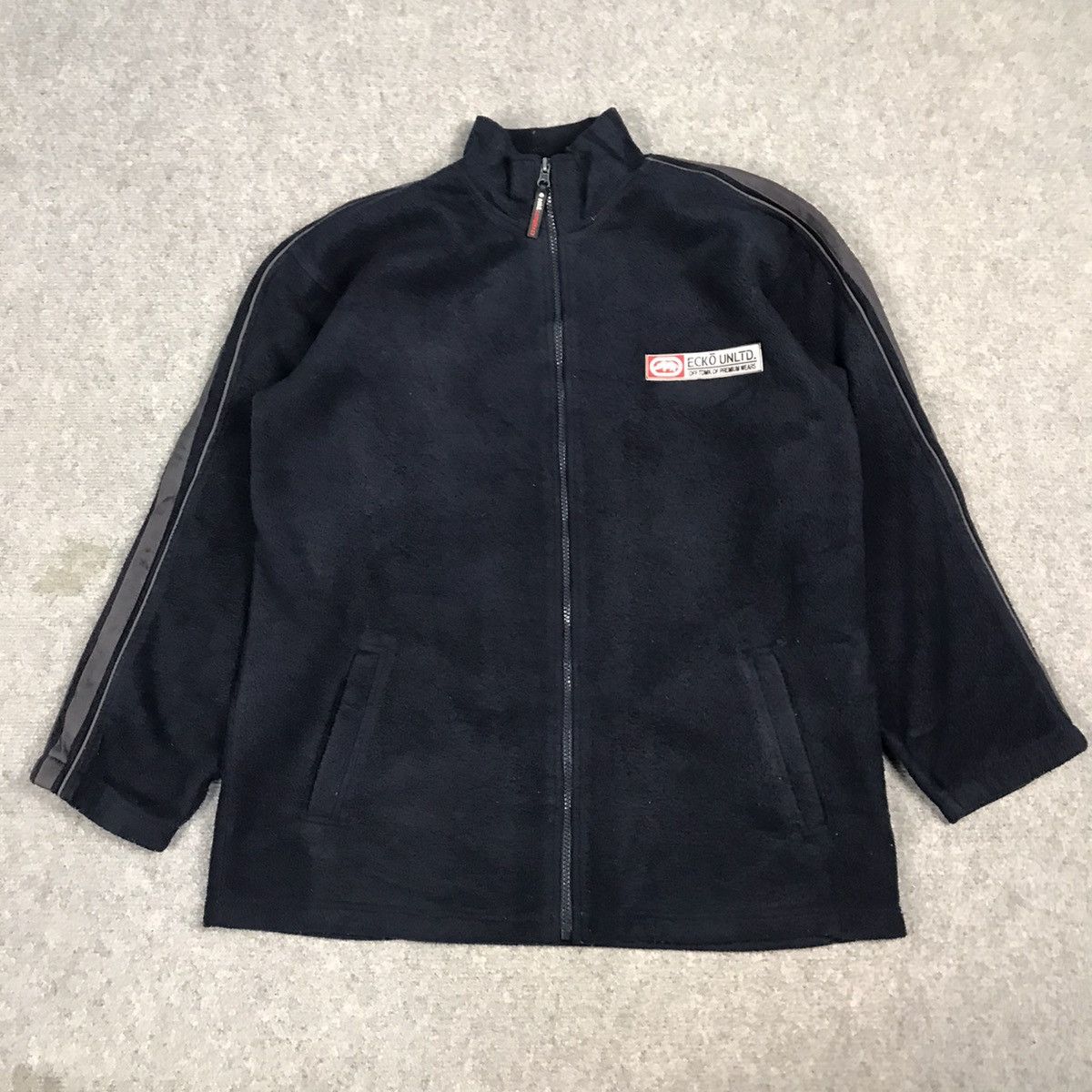 Ecko Unltd. × Japanese Brand ECKO UNLTD BIG DESIGN FLEECE ZIPPER JACKET Size US M / EU 48-50 / 2 - 2 Thumbnail