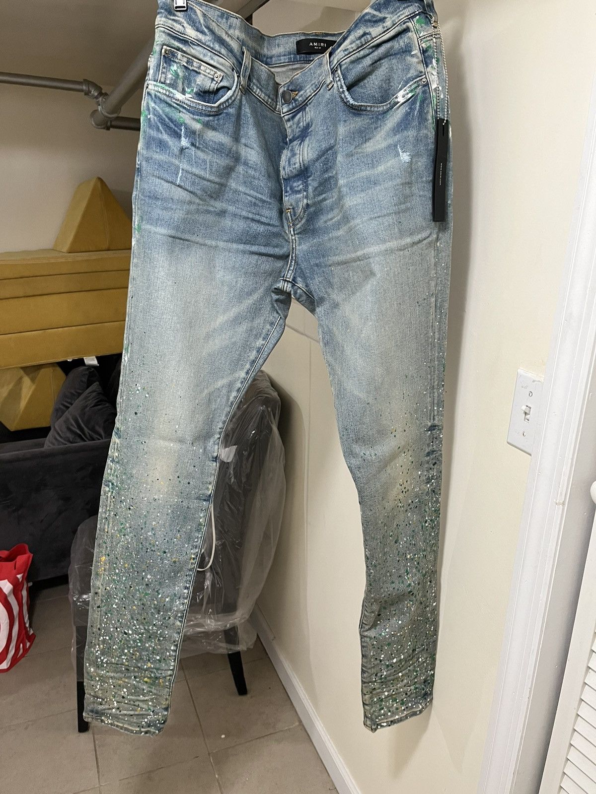 Amiri Amiri Painter Skinny Jeans Sz 38 Size US 38 / EU 54 - 1 Thumbnail