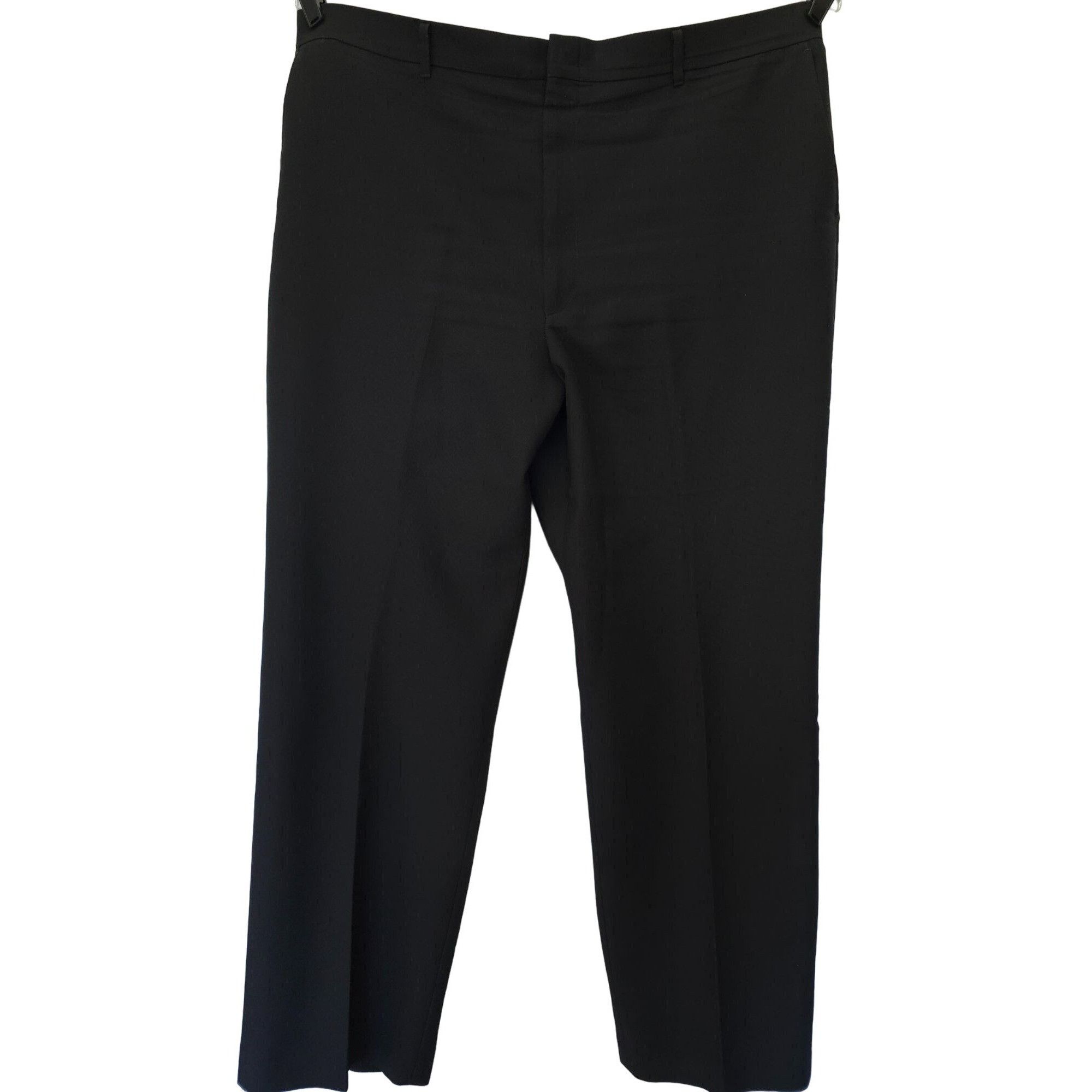 Other Reed St. James Mens Black Dress Pants 44x32 Polyester Made I Size US 44 / EU 60 - 1 Thumbnail