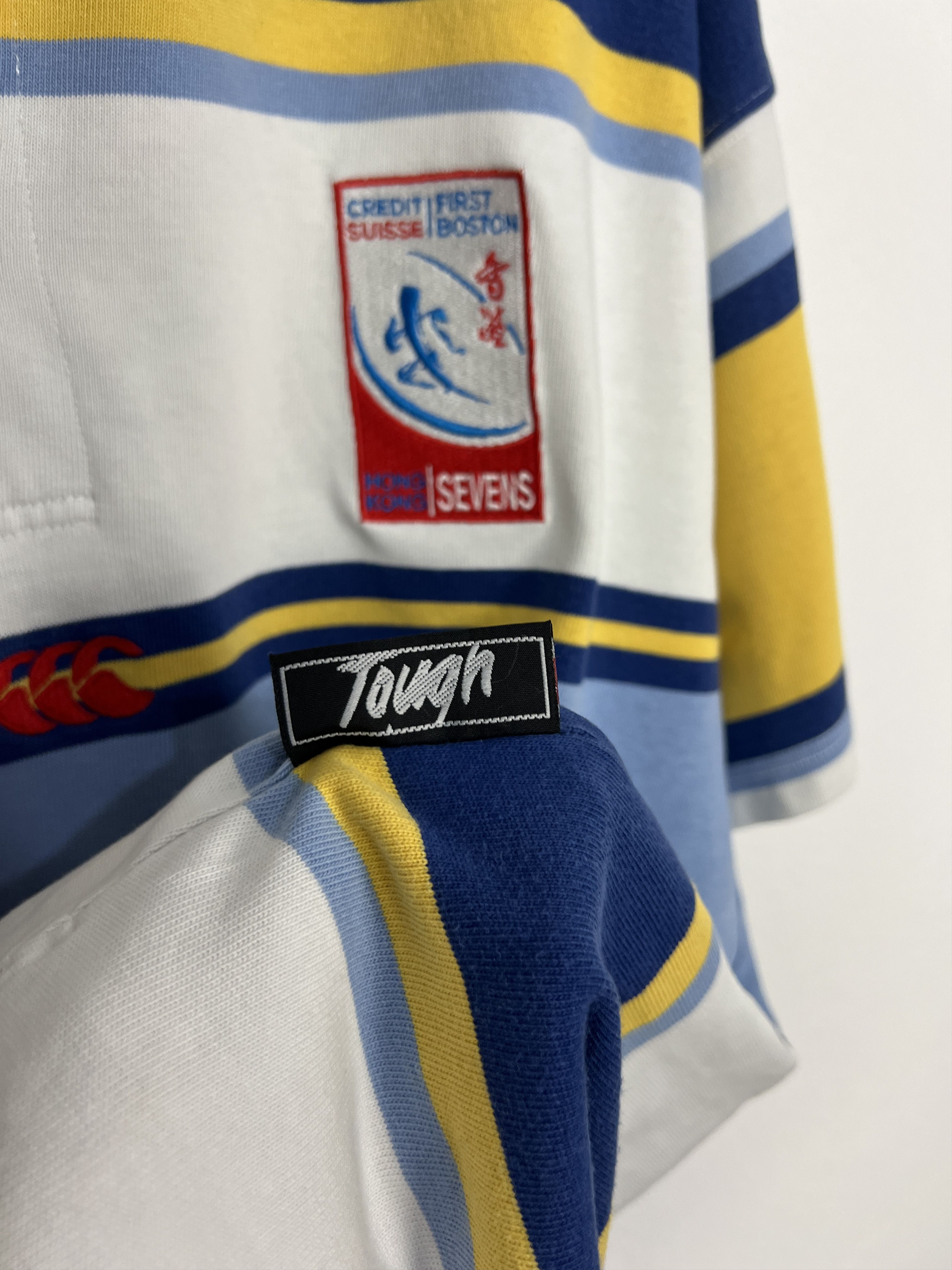 Canterbury of New Zealand Vintage Hong Kong Sevens Rugby Union Jersey Trikot Rare Size US M / EU 48-50 / 2 - 5 Thumbnail