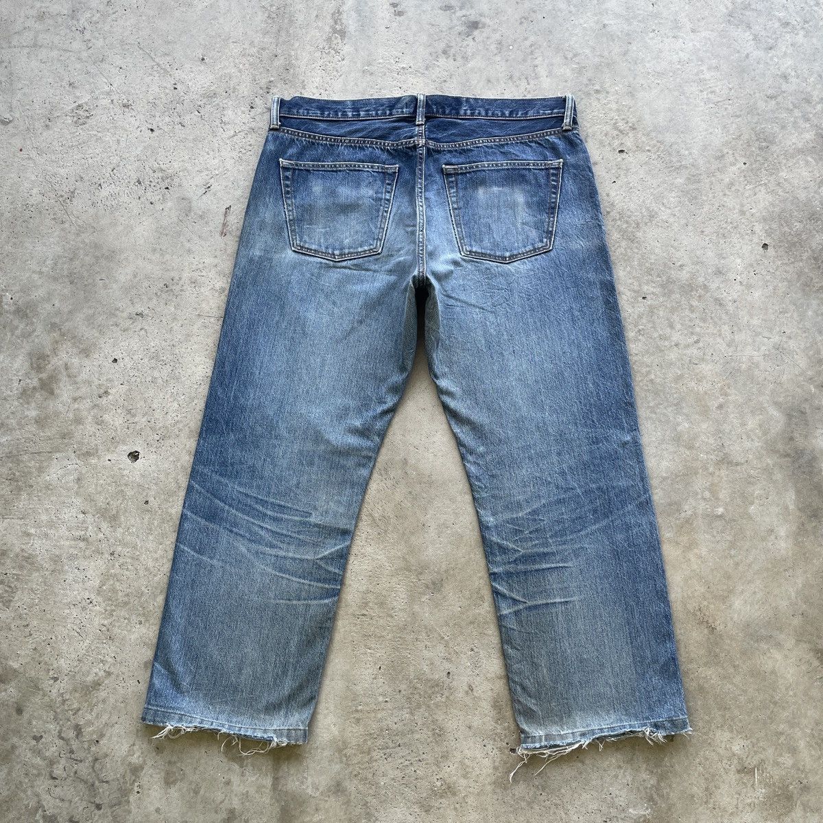 Japanese Brand W38 Vintage Japanese Distressed Jeans Faded Denim Pants Size US 38 / EU 54 - 11 Thumbnail
