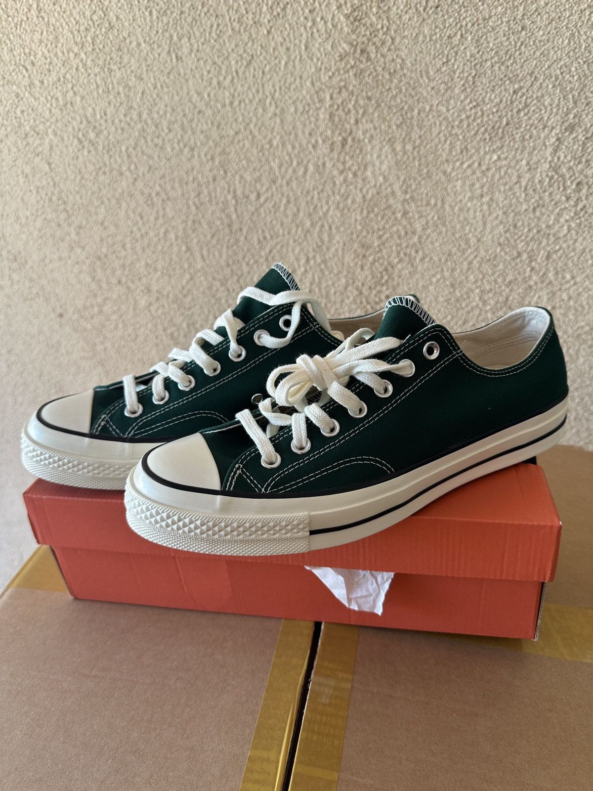 Size Men, Wmn Converse 70 Ox Midnight Clover egret