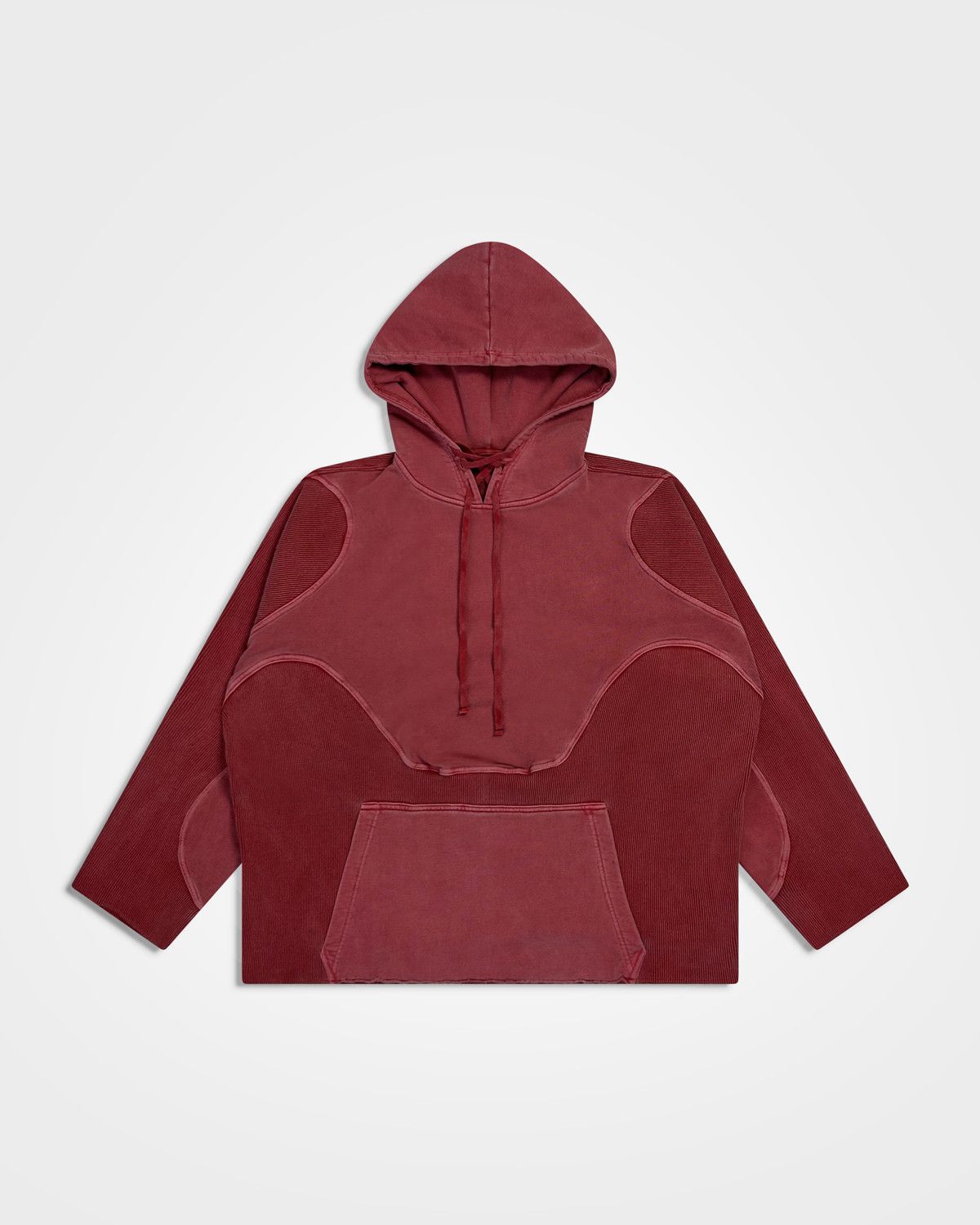 Lueder Lueder, SS25 Washed Red Armour Hoodie Size US L / EU 52-54 / 3 - 1 Thumbnail